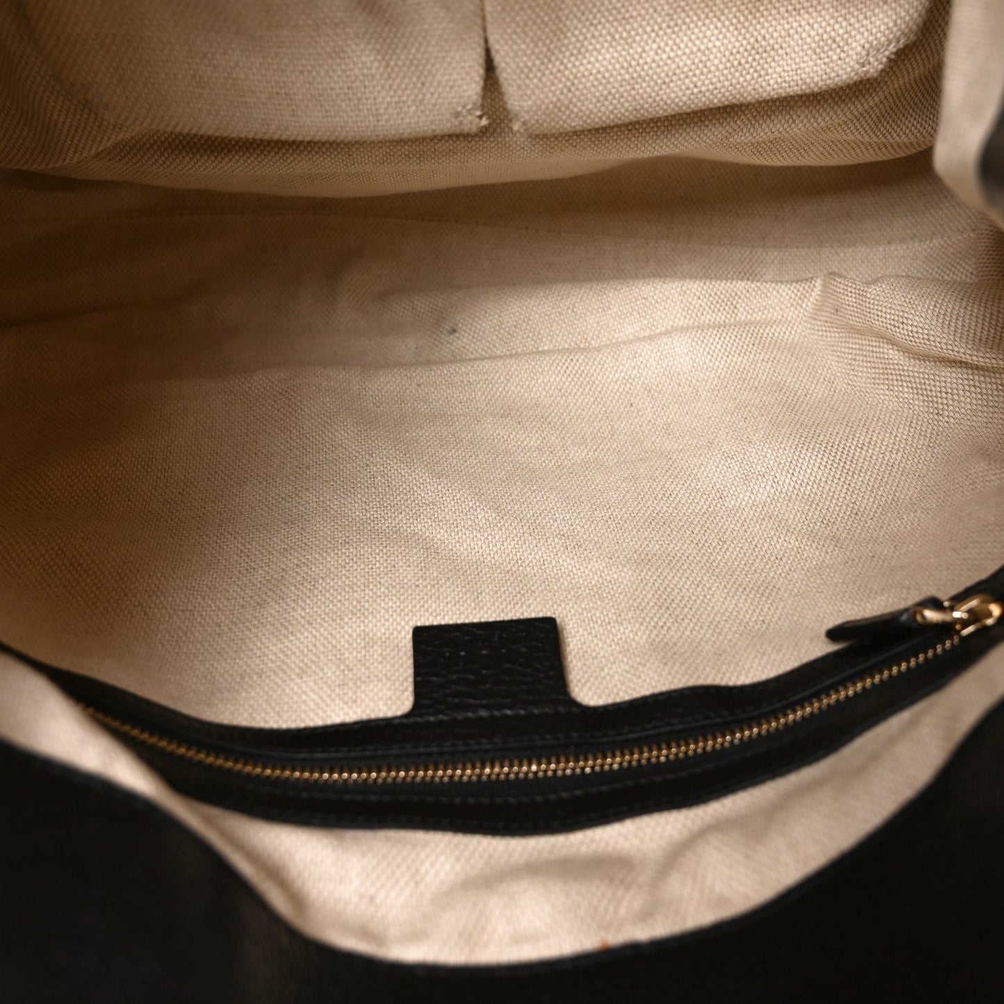 Pebbled Calfskin Medium Soho Chain Shoulder Bag Black