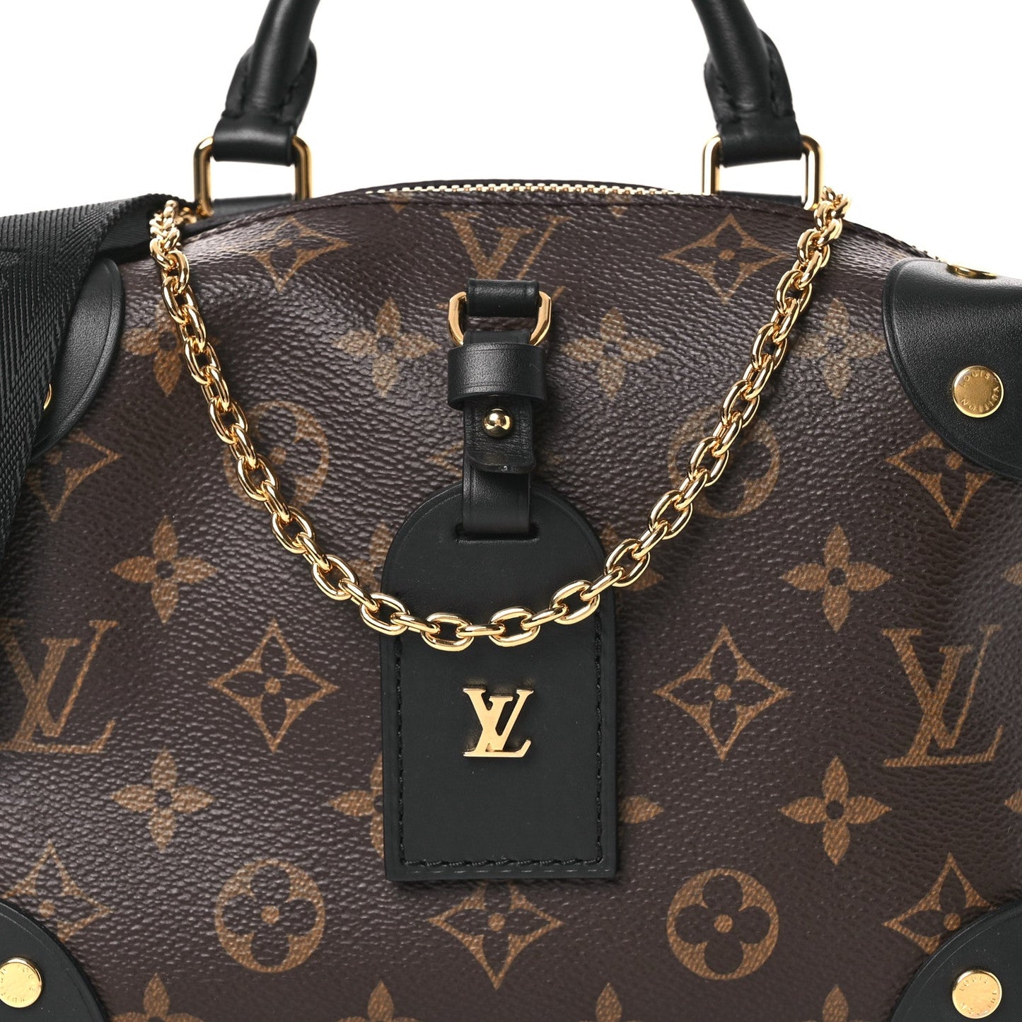 Monogram Petite Malle Souple Black