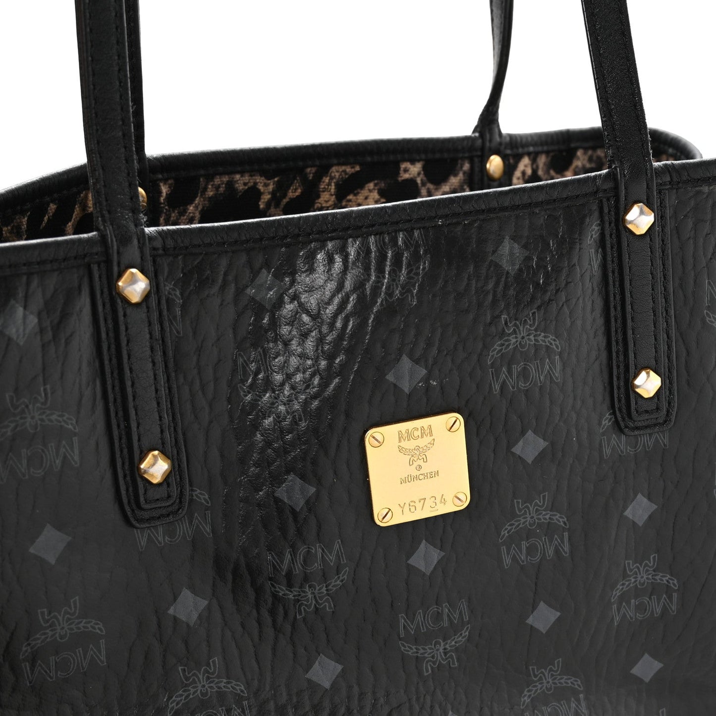 Medium Project Reversible Shopper Tote Black