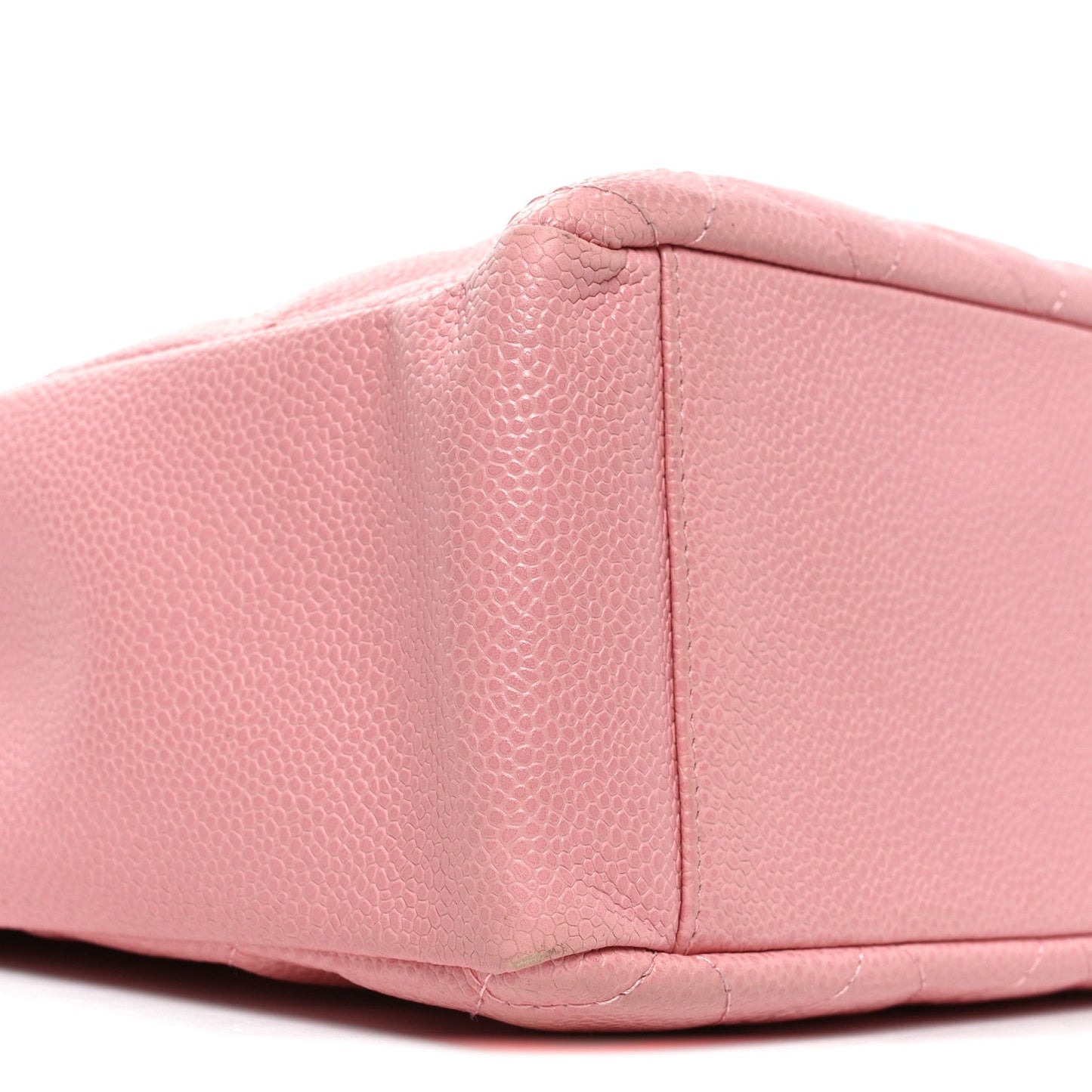 Caviar Quilted Petit Shopping Tote PST Pink