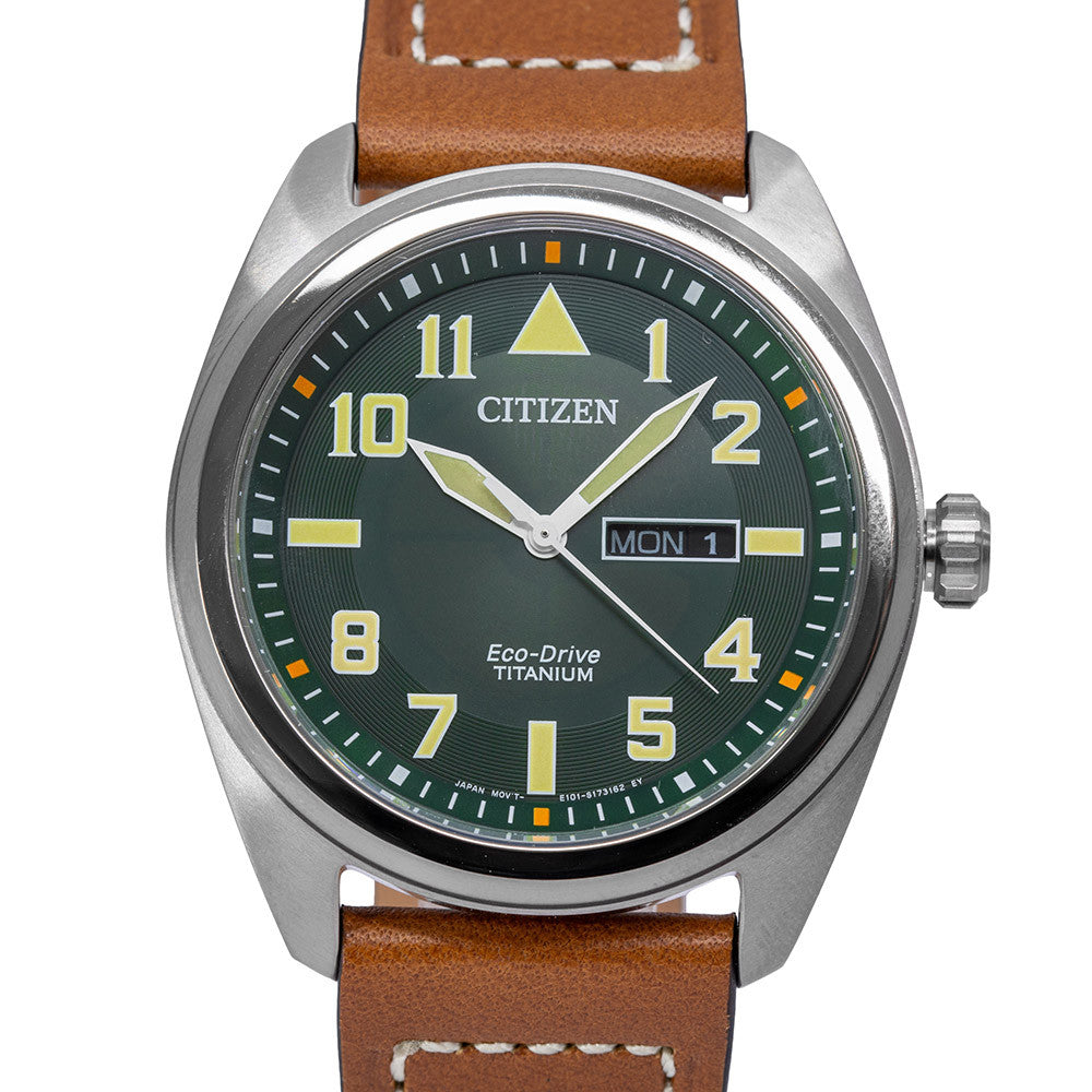 Citizen Men's BM8560-11X Super Titanium 42mm Eco-Drive