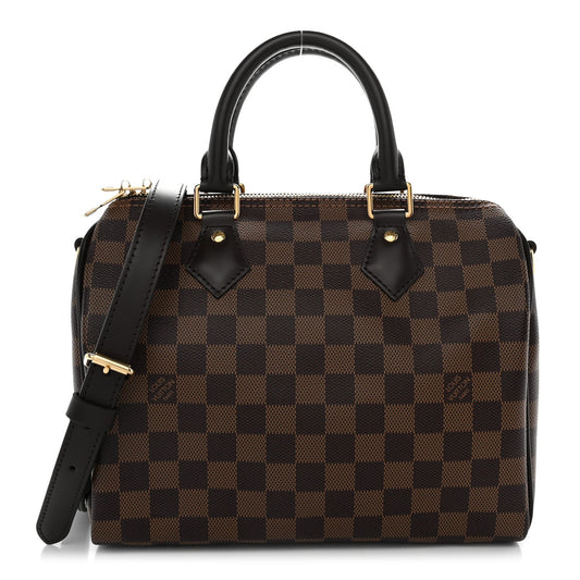 Damier Ebene Speedy Bandouliere 25