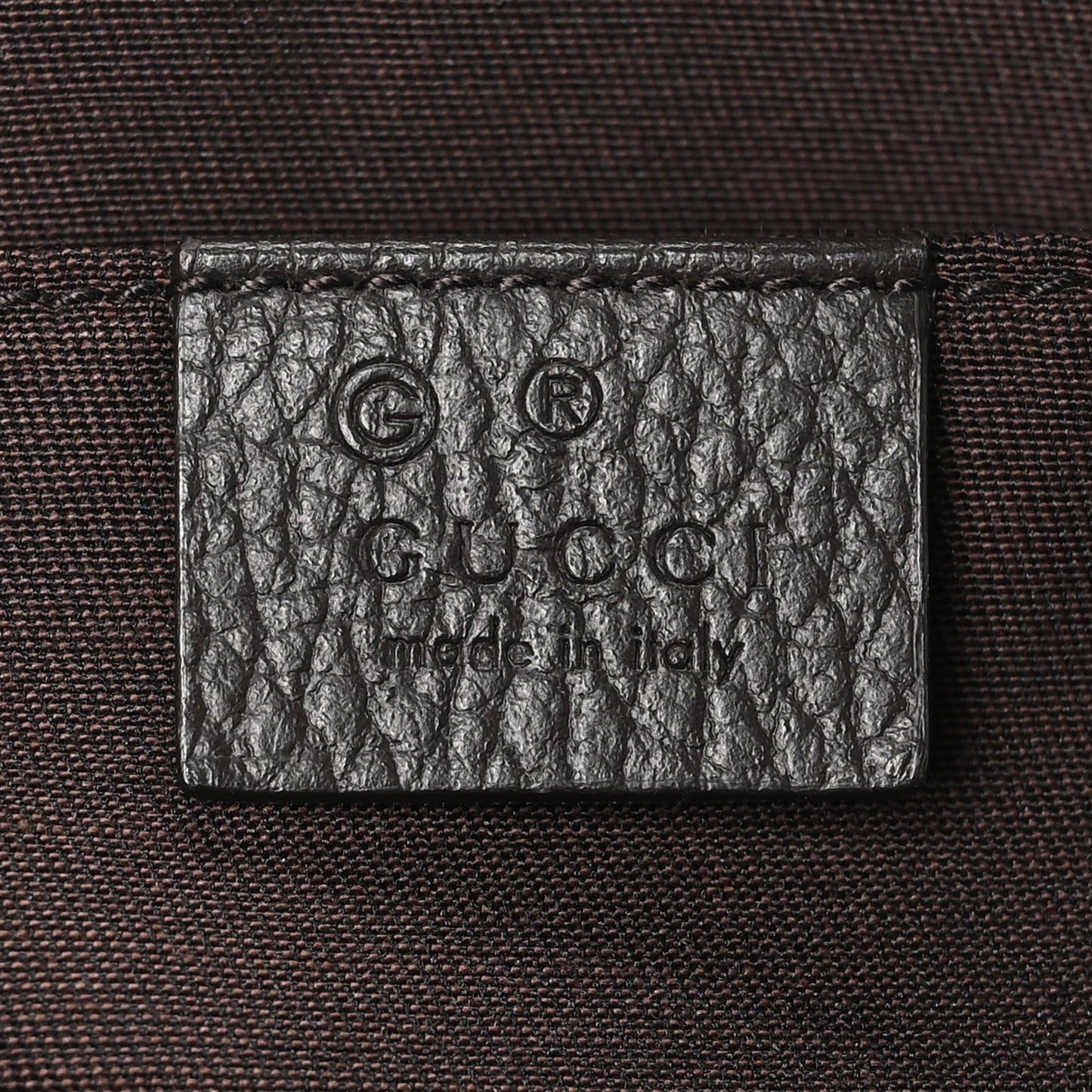 Monogram Belt Bag Dark Brown
