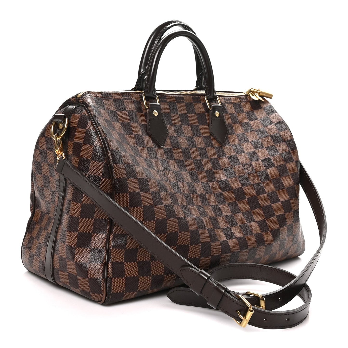 Damier Ebene Speedy Bandouliere 35