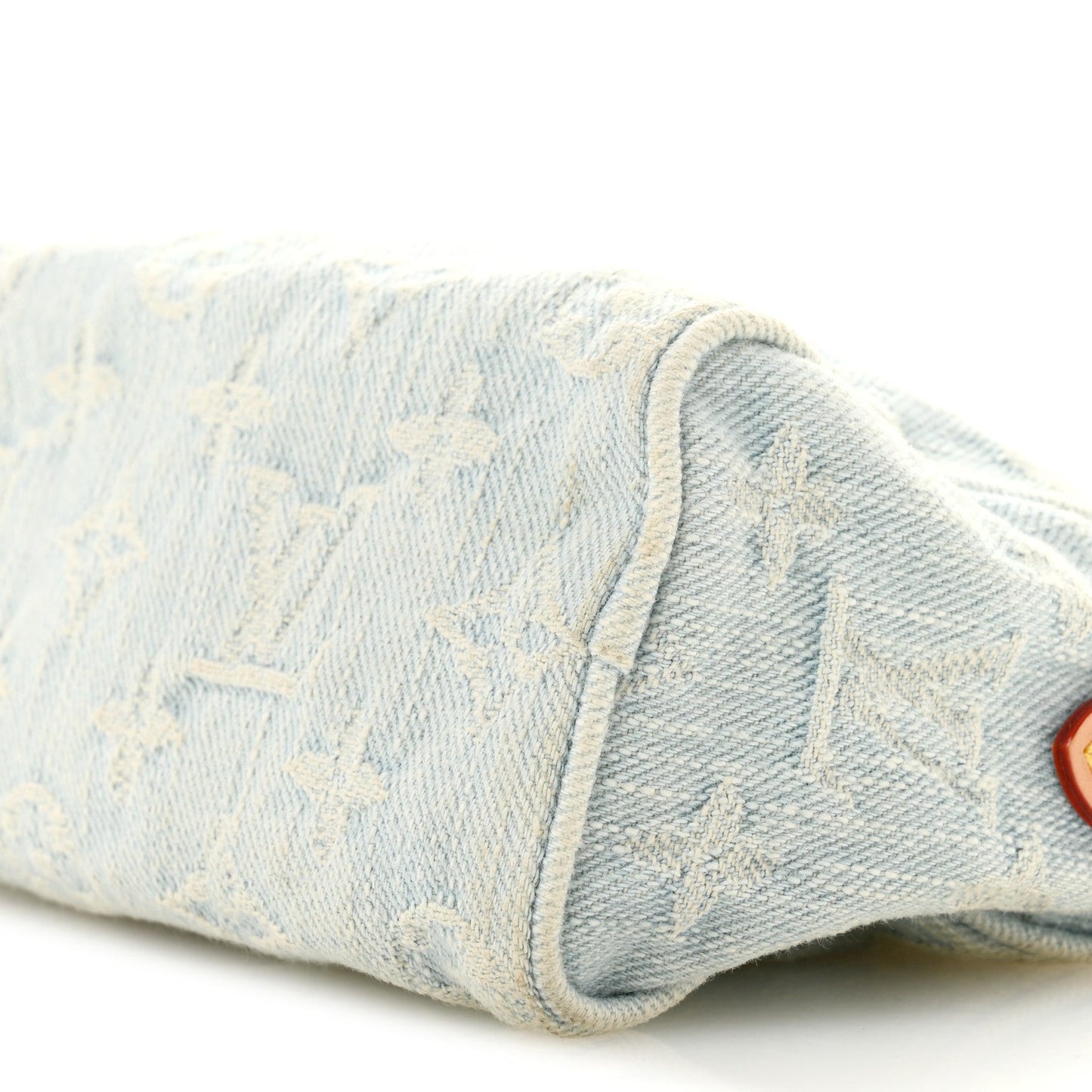 Monogram Denim Nano Speedy Sky Blue