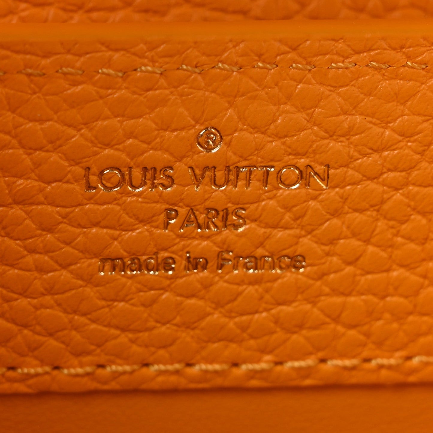 Taurillon Mini Capucines Sunbeam Yellow