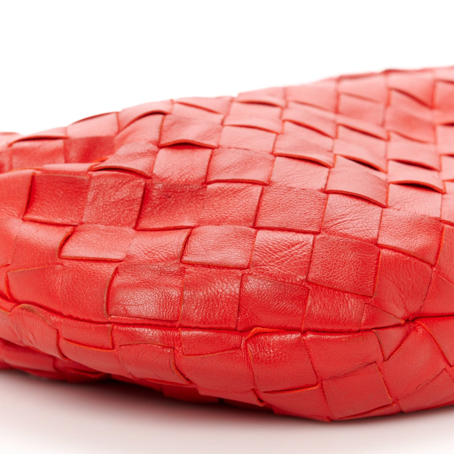Nappa Intrecciato Mini Jodie Red