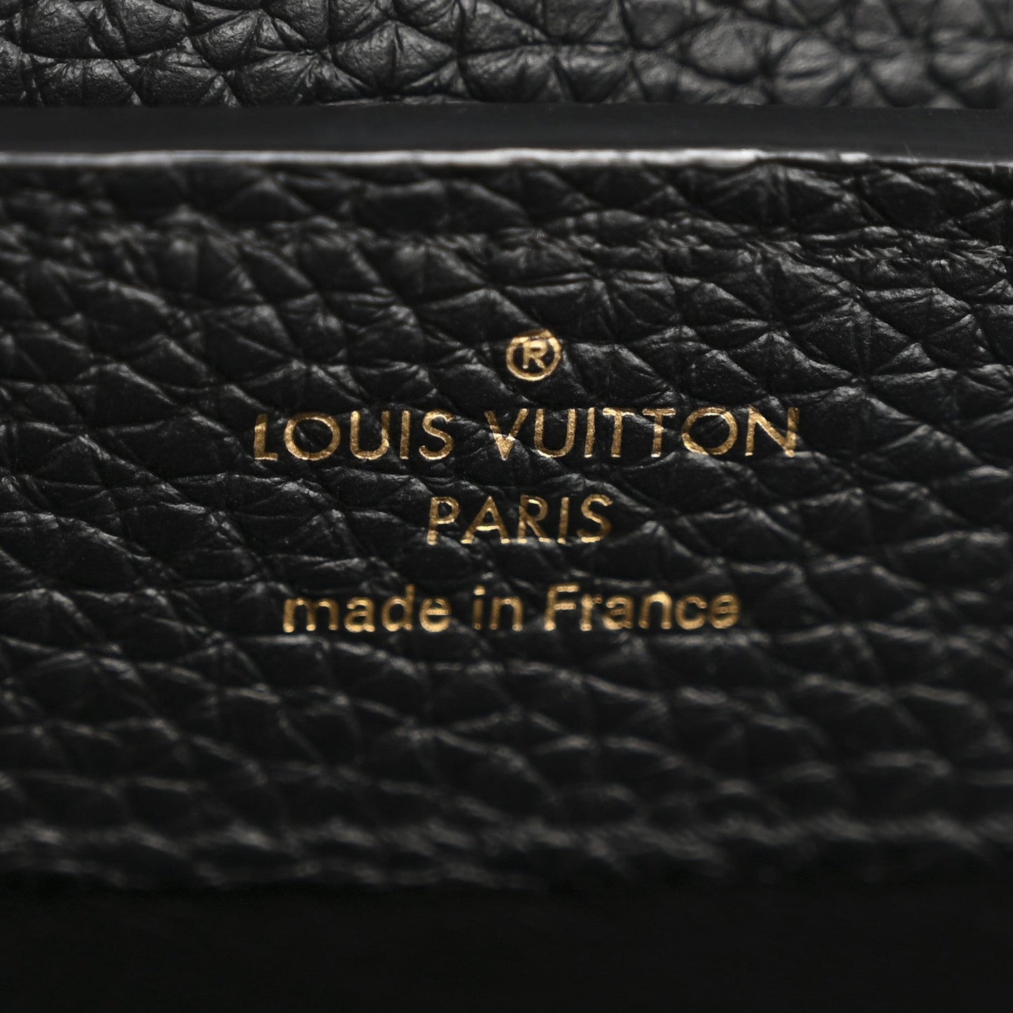 Taurillon Mini Capucines Black