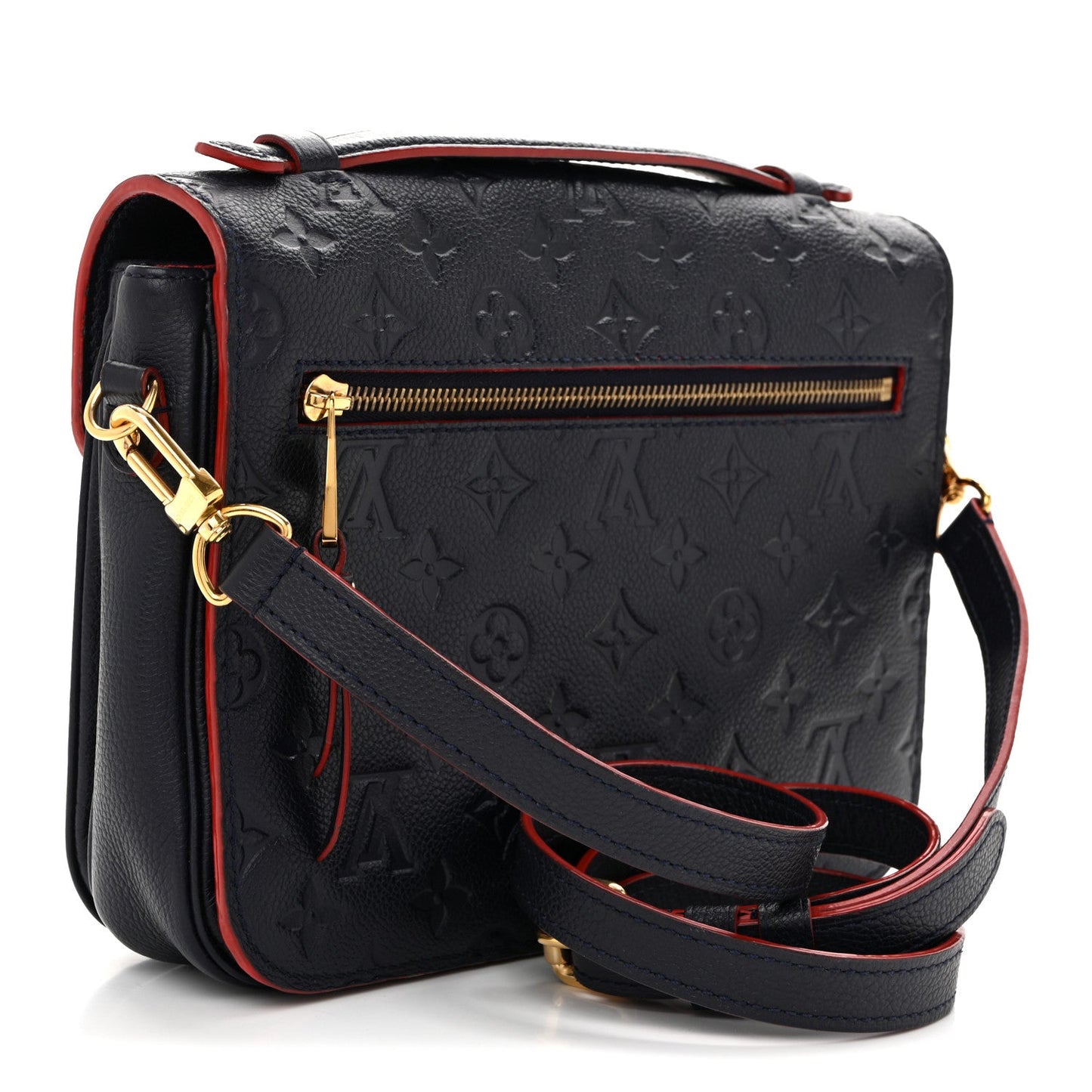 Empreinte Pochette Metis Marine Rouge