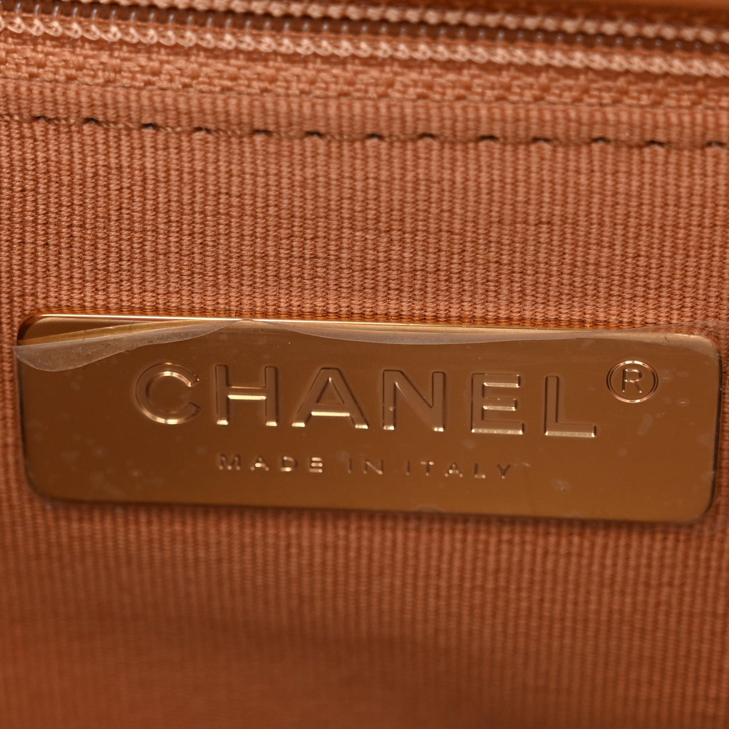 Lambskin Quilted Medium Chanel 19 Flap Brown