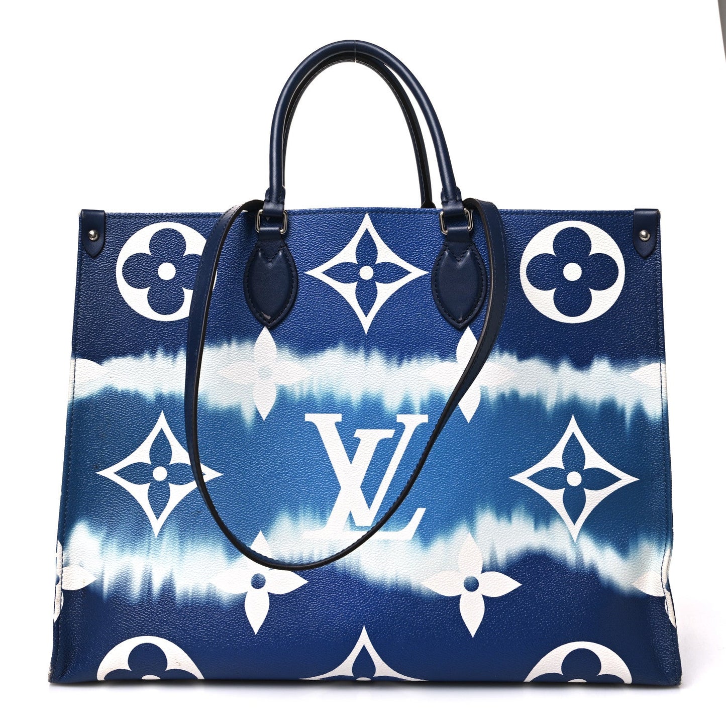 Monogram Escale Onthego GM Blue