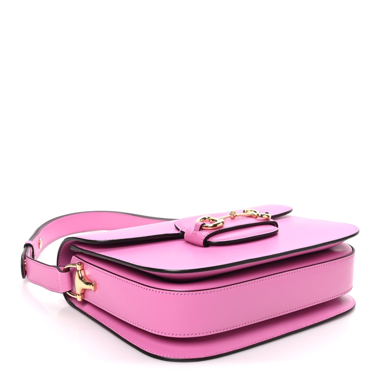 Azalea Calfskin Horsebit 1955 Shoulder Bag Libre Pink