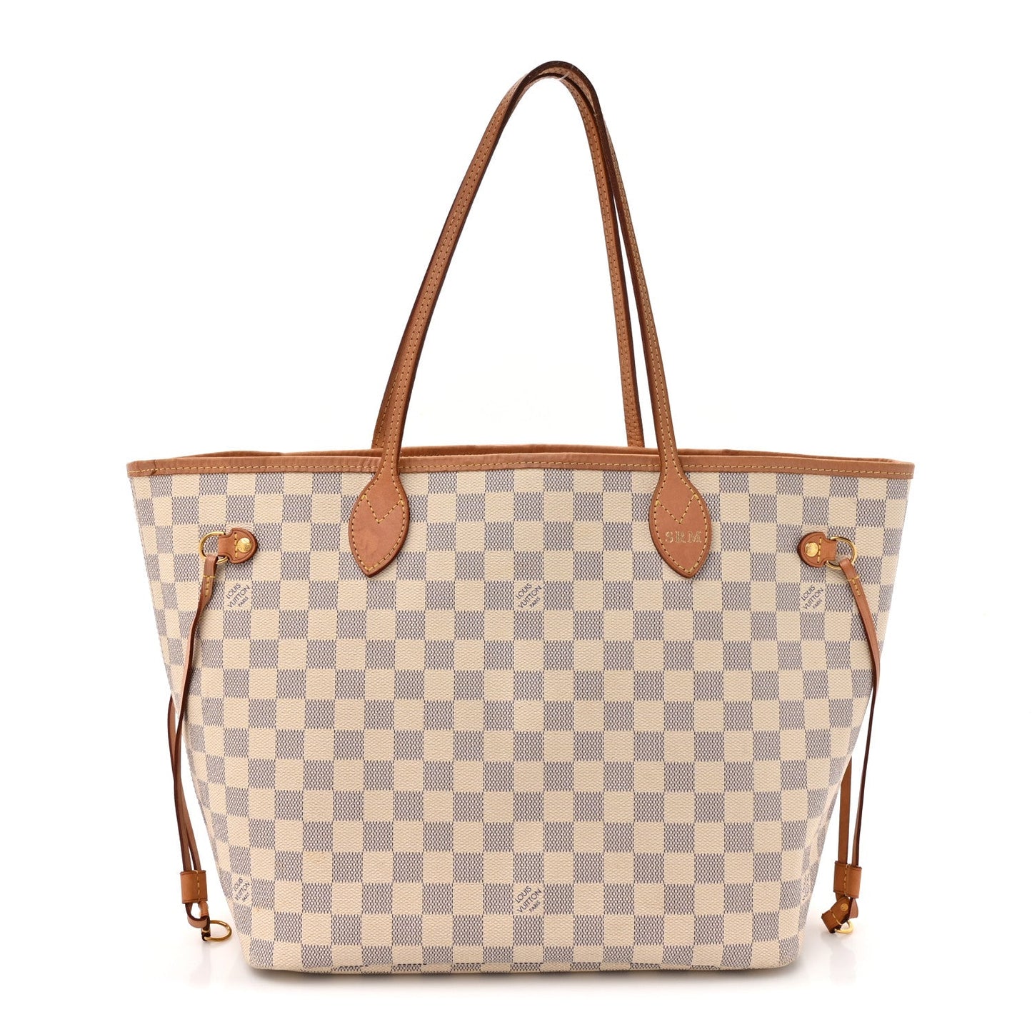 Damier Azur Neo Neverfull MM Rose Ballerine