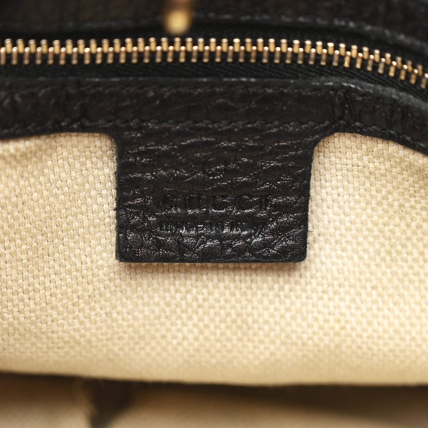 Pebbled Calfskin Medium Soho Chain Shoulder Bag Black