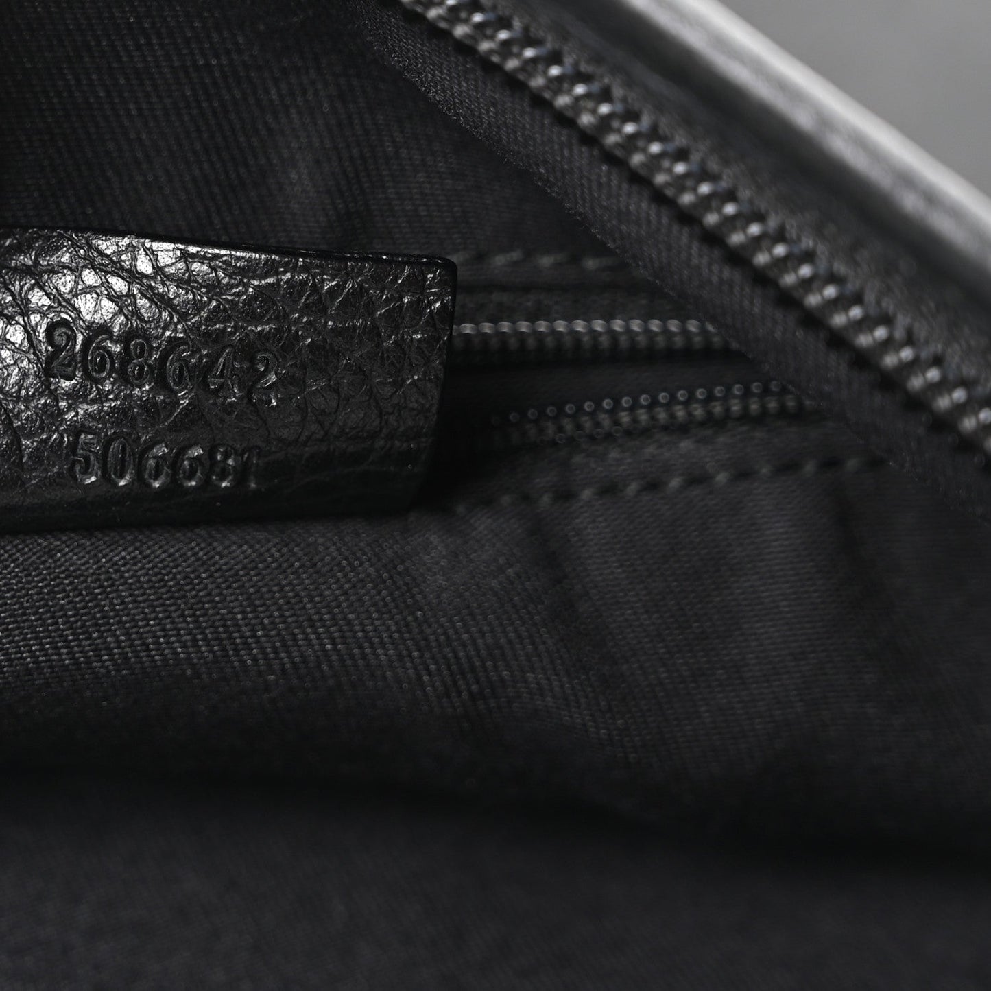 Nylon Monogram Abbey Messenger Bag Black