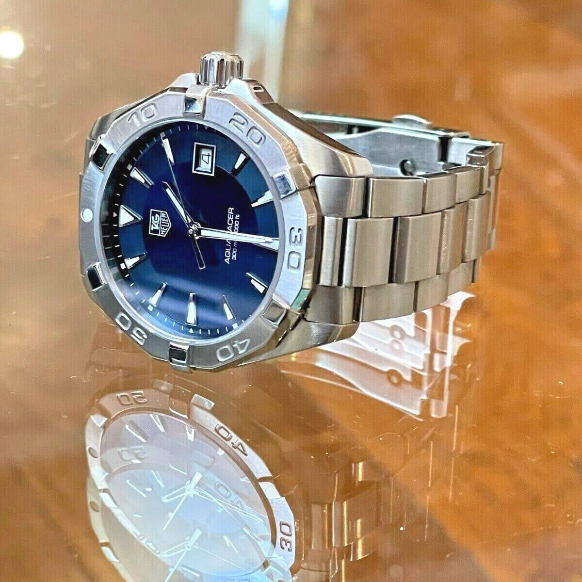 Tag Heuer Aquaracer Blue Dial Watch for Men - WAY1112.BA0928