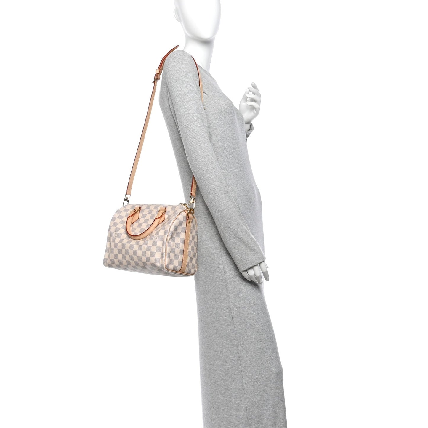 Damier Azur Speedy Bandouliere 25