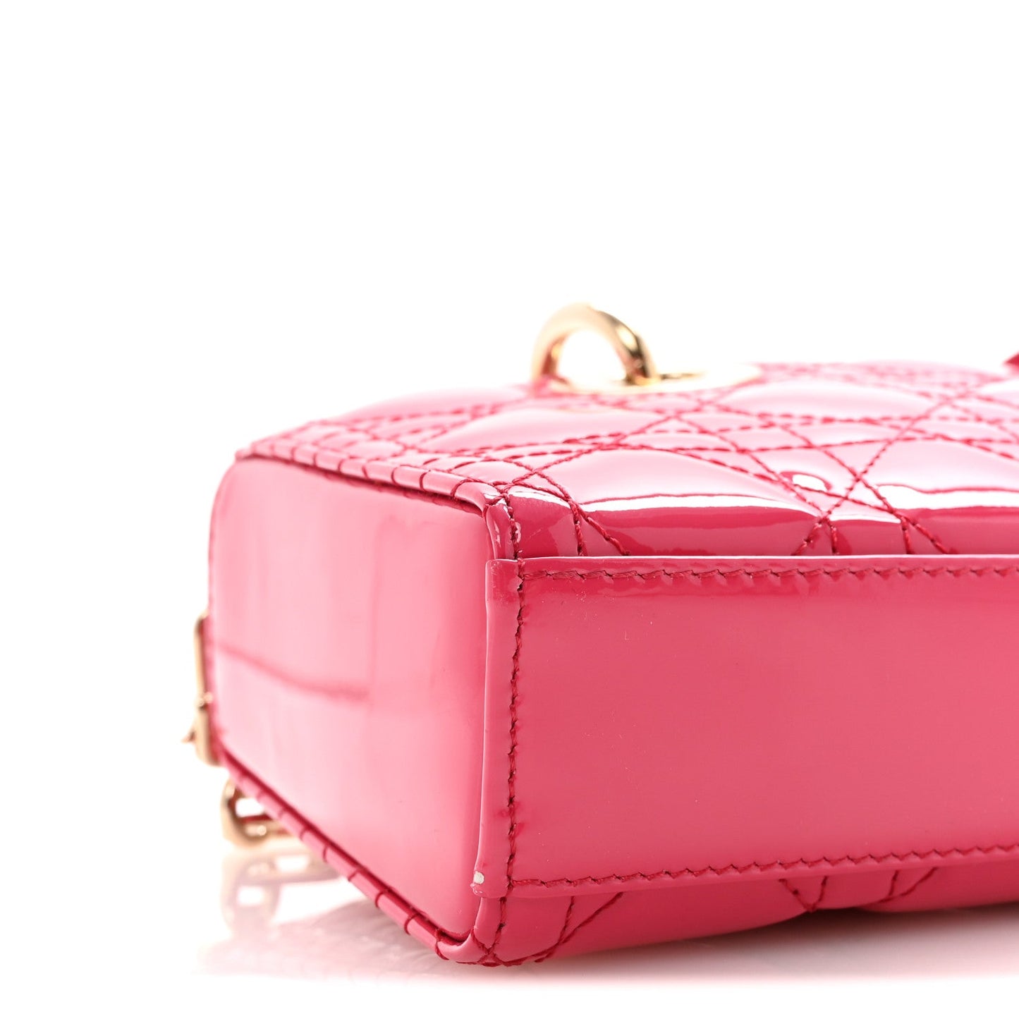 Patent Cannage Small Lady D-Joy Mexican Red