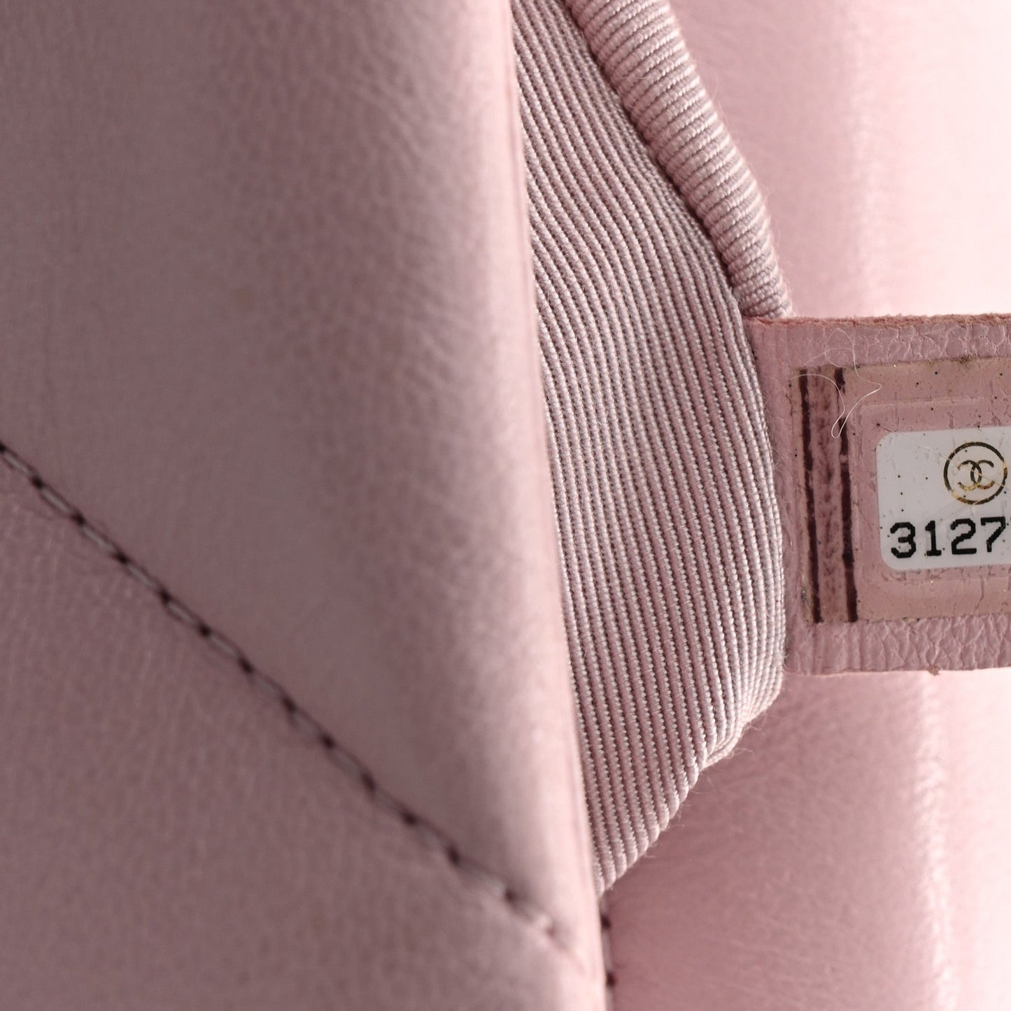 Lambskin Quilted Medium Chanel 19 Flap Light Pink