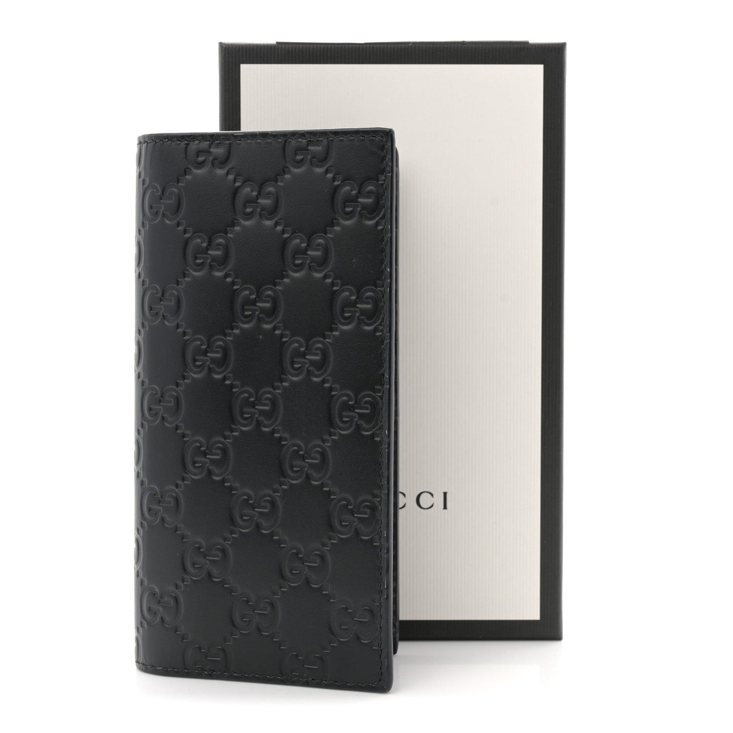 Guccissima Long Wallet Black