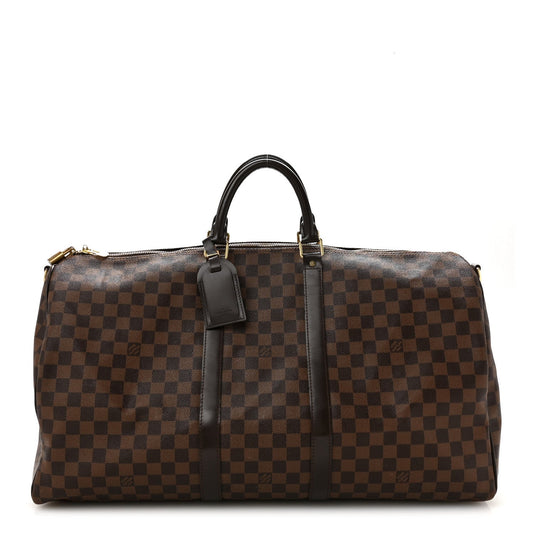 Damier Ebene Keepall Bandouliere 55