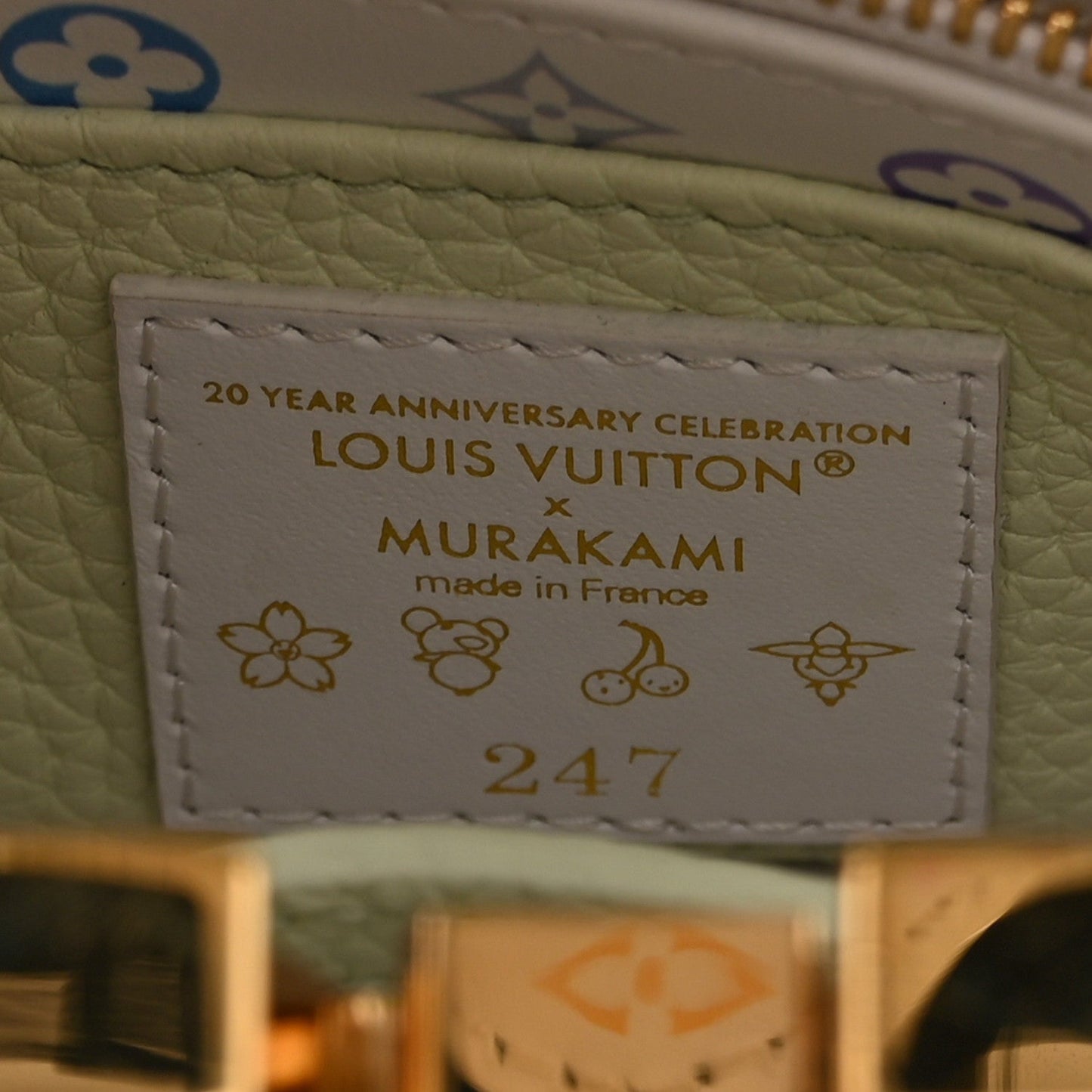 LV X TM Taurillon Mini Capucines Green