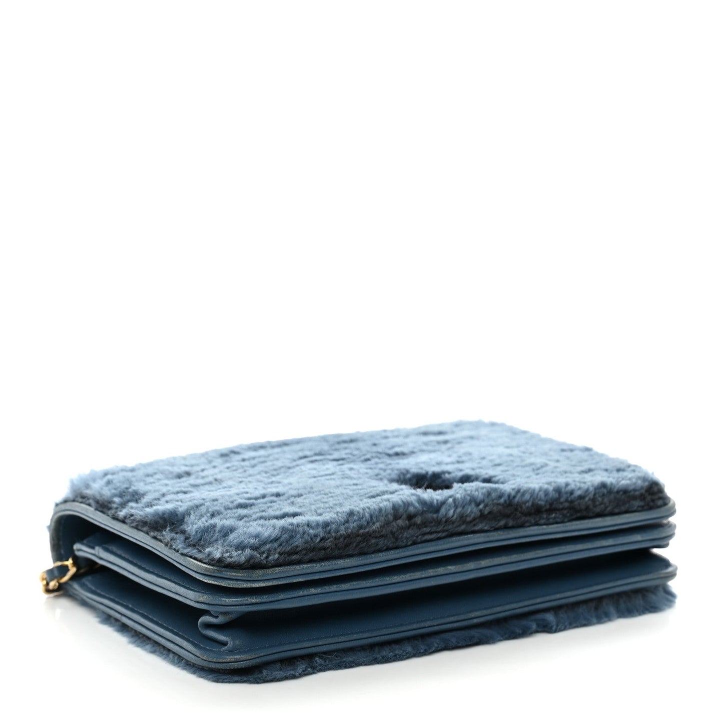 Rabbit Fur Wallet On Chain WOC Blue