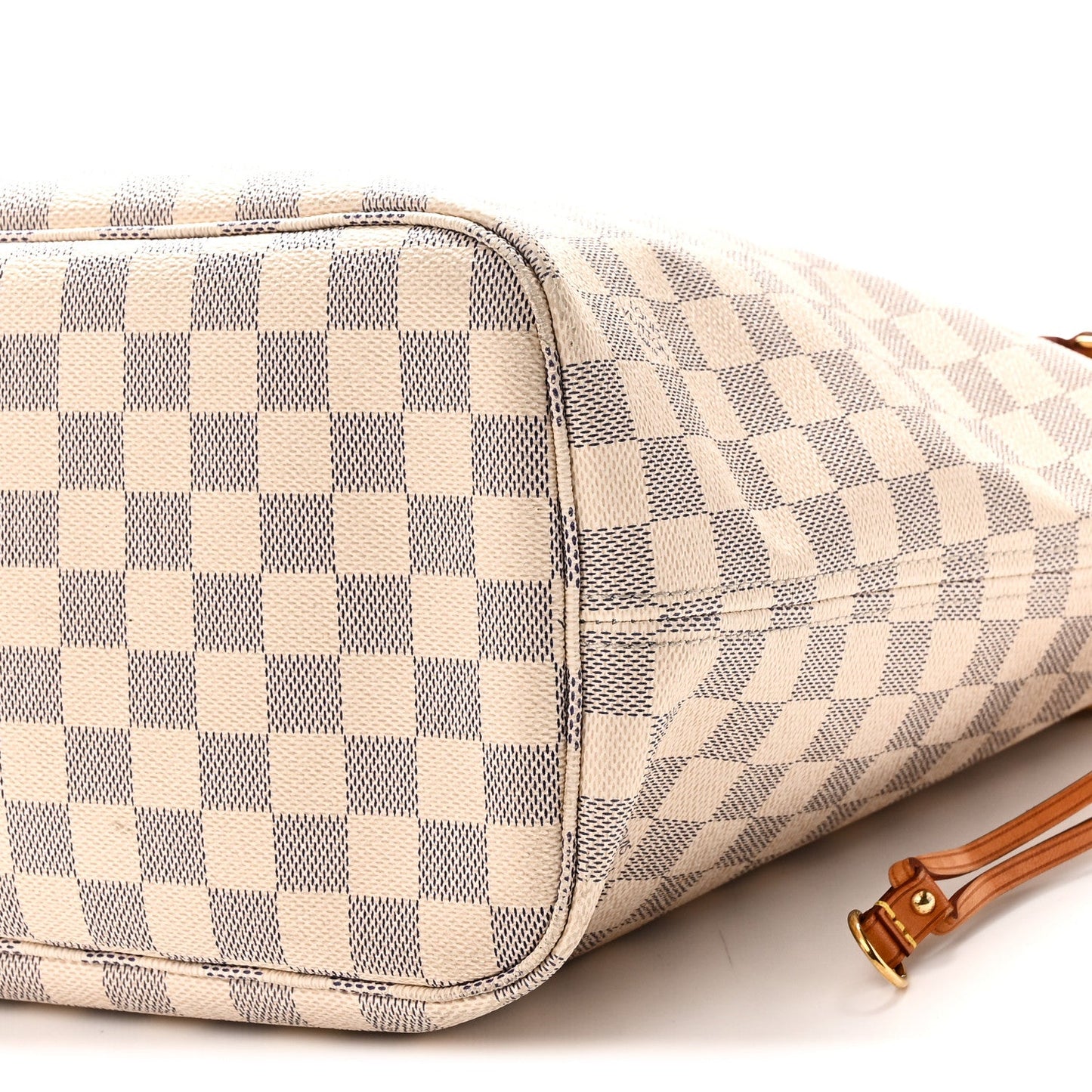 Damier Azur Neo Neverfull MM Rose Ballerine