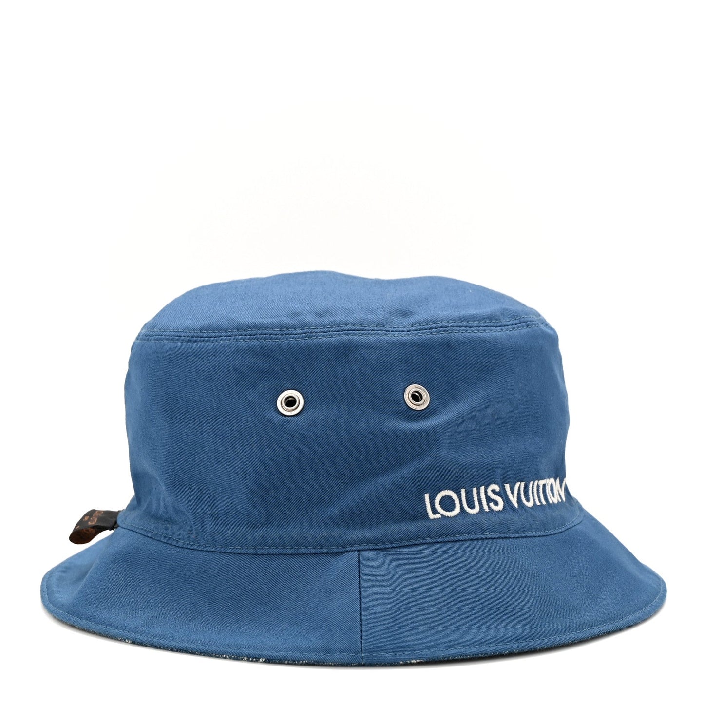 Monogram Denim Transformable Bob Bucket Hat 58 Blue