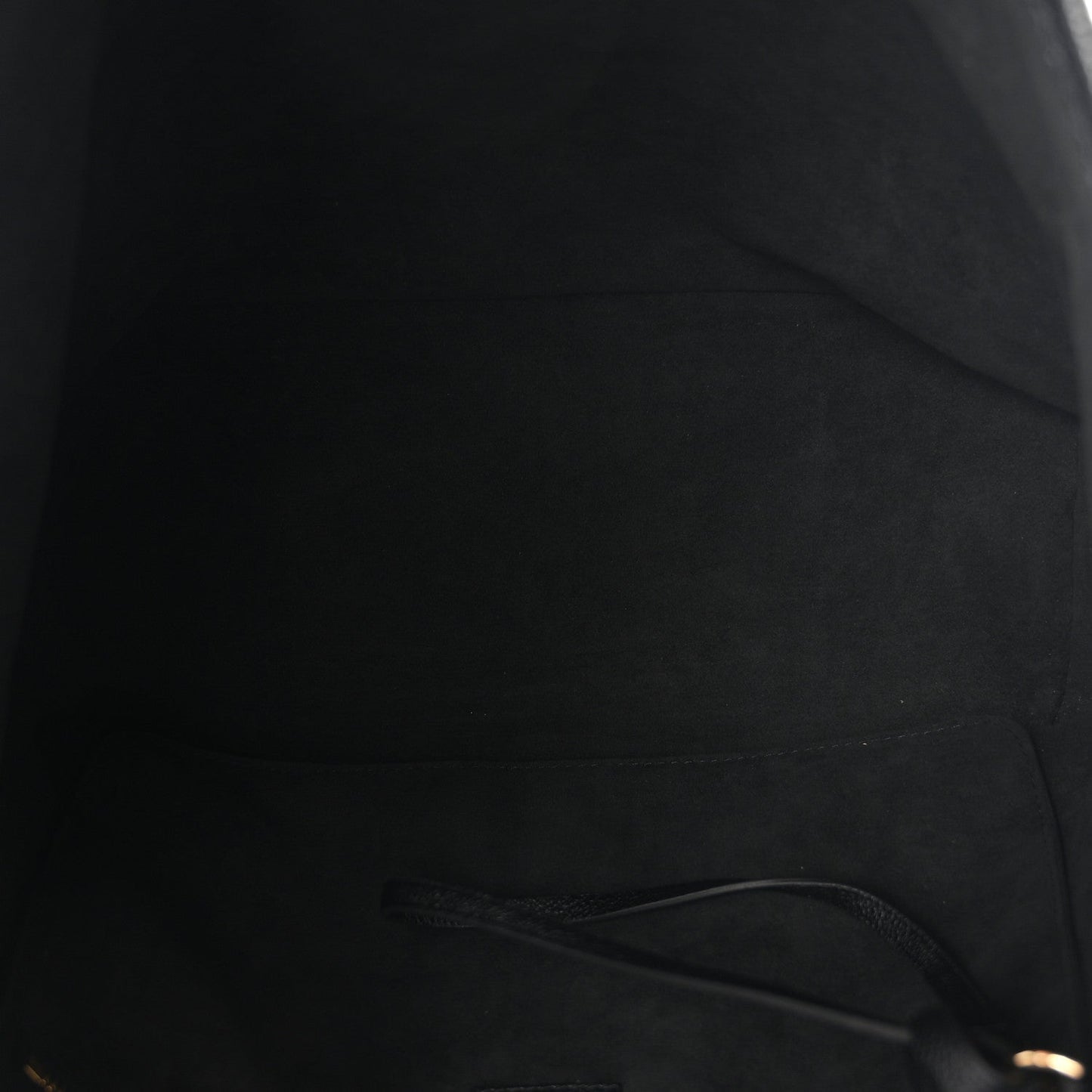 Empreinte Monogram Giant Neverfull MM Black Beige