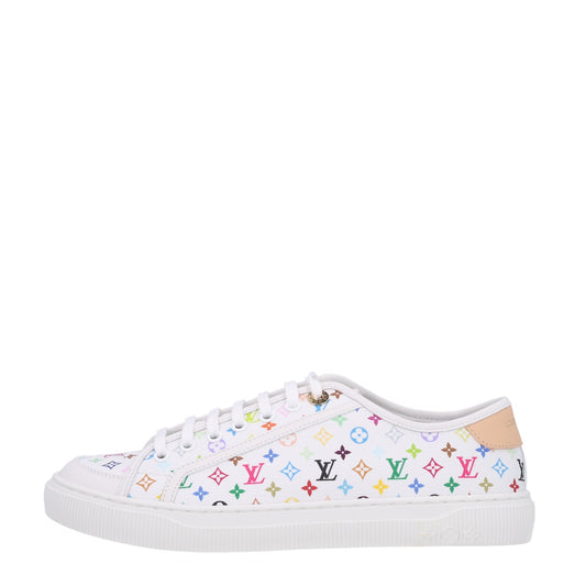 LV X TM Calfskin Monogram Multicolor Lagoon Sneakers 40 White