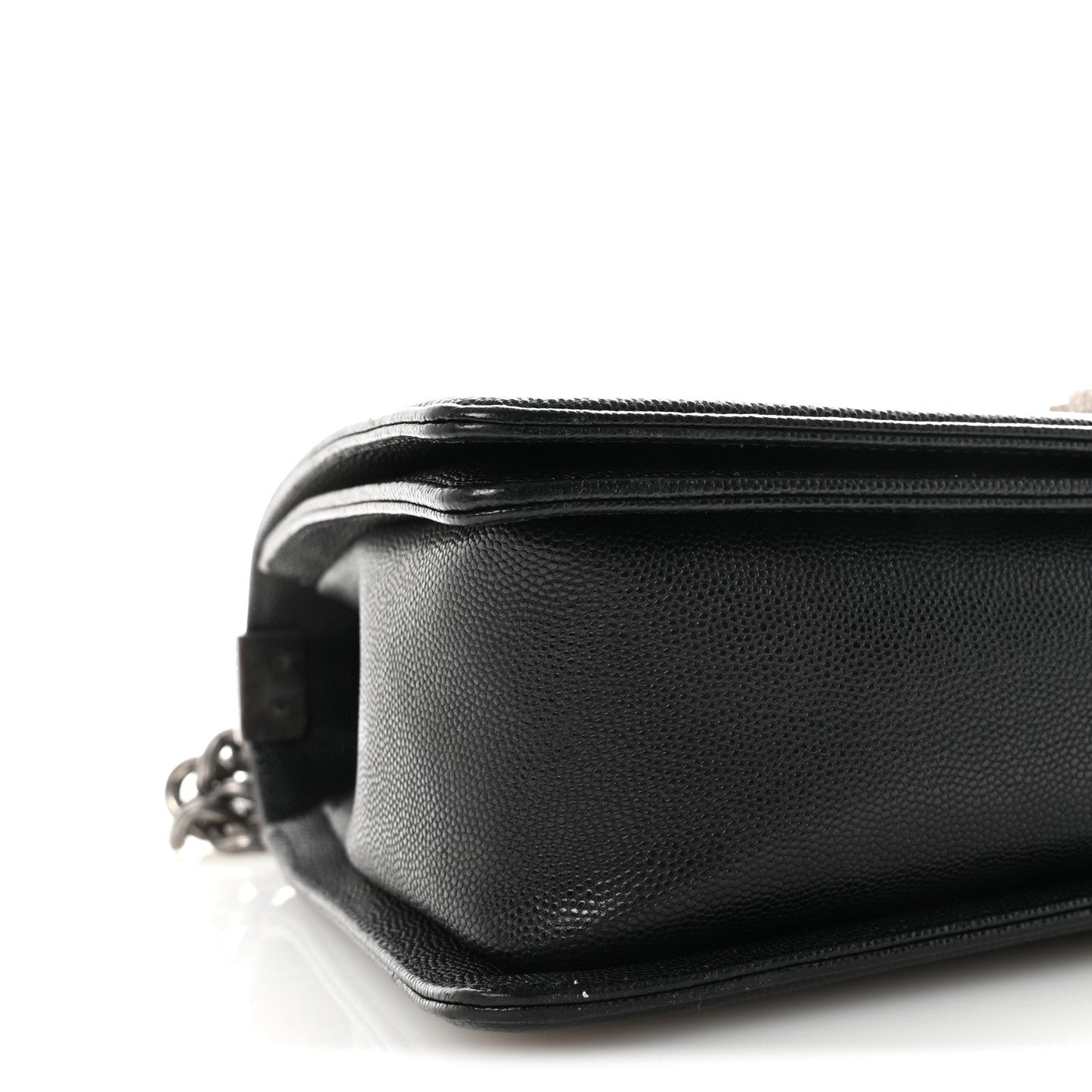 Caviar Quilted New Medium Boy Flap Black
