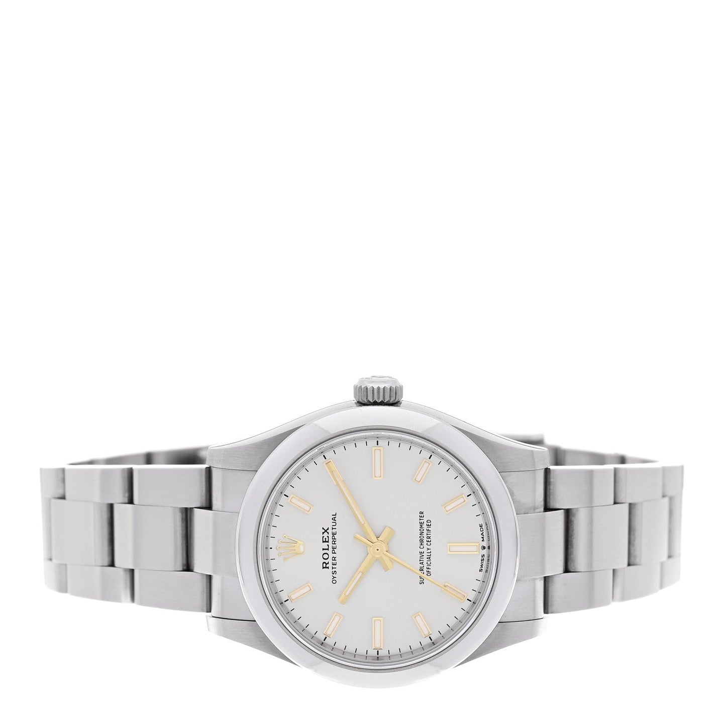Stainless Steel 31mm Oyster Perpetual Watch Silver 277200