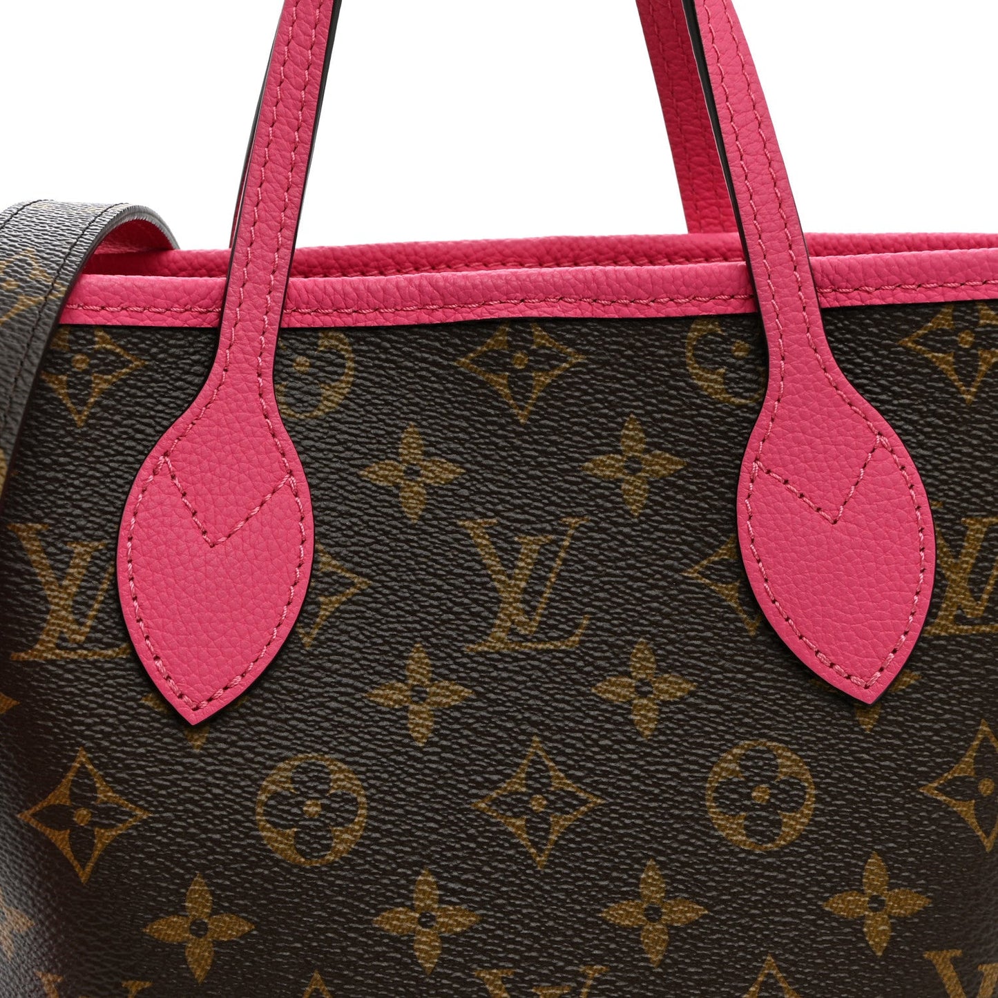 Monogram Neverfull Inside Out Bandouliere BB Rose Pondichery