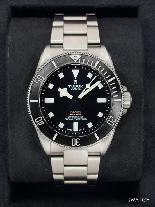 2025 Tudor Pelagos 39mm 25407N Titanium Black Dial