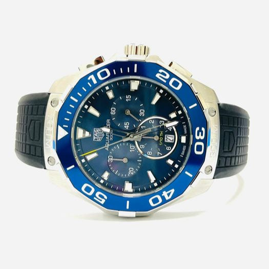Tag Heuer Aquaracer Blue Dial Watch for Men - CAY111B.FT6041