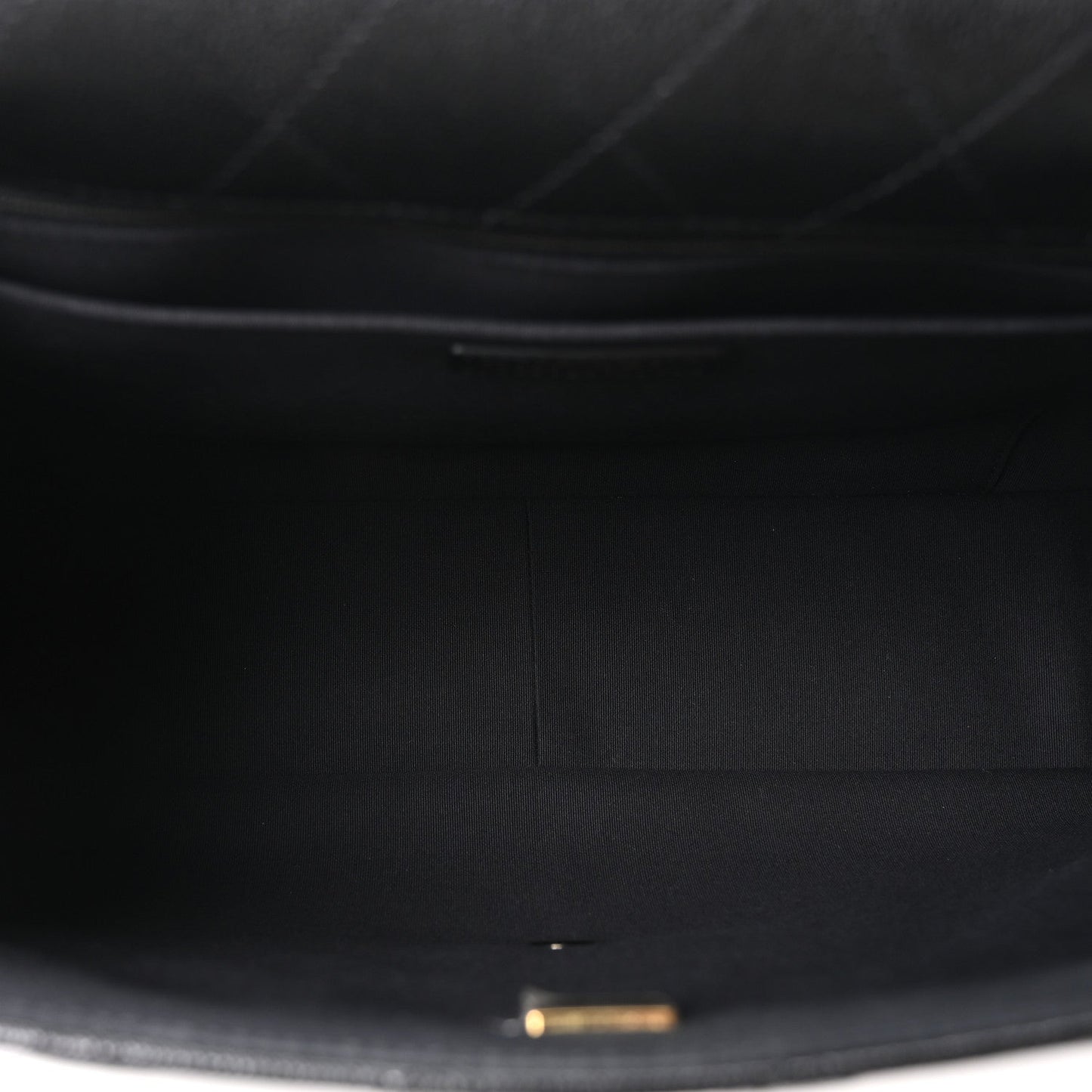 Caviar Quilted XXL Travel Flap Bag Black