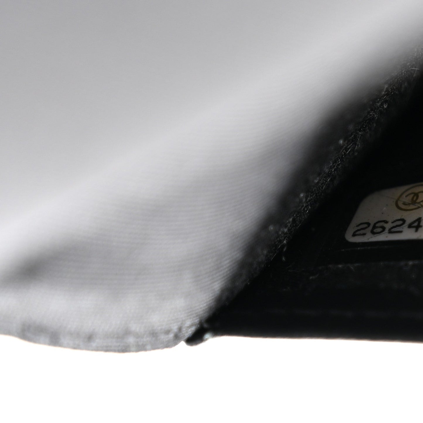 Grained Calfskin CC Passport Holder Wallet Black