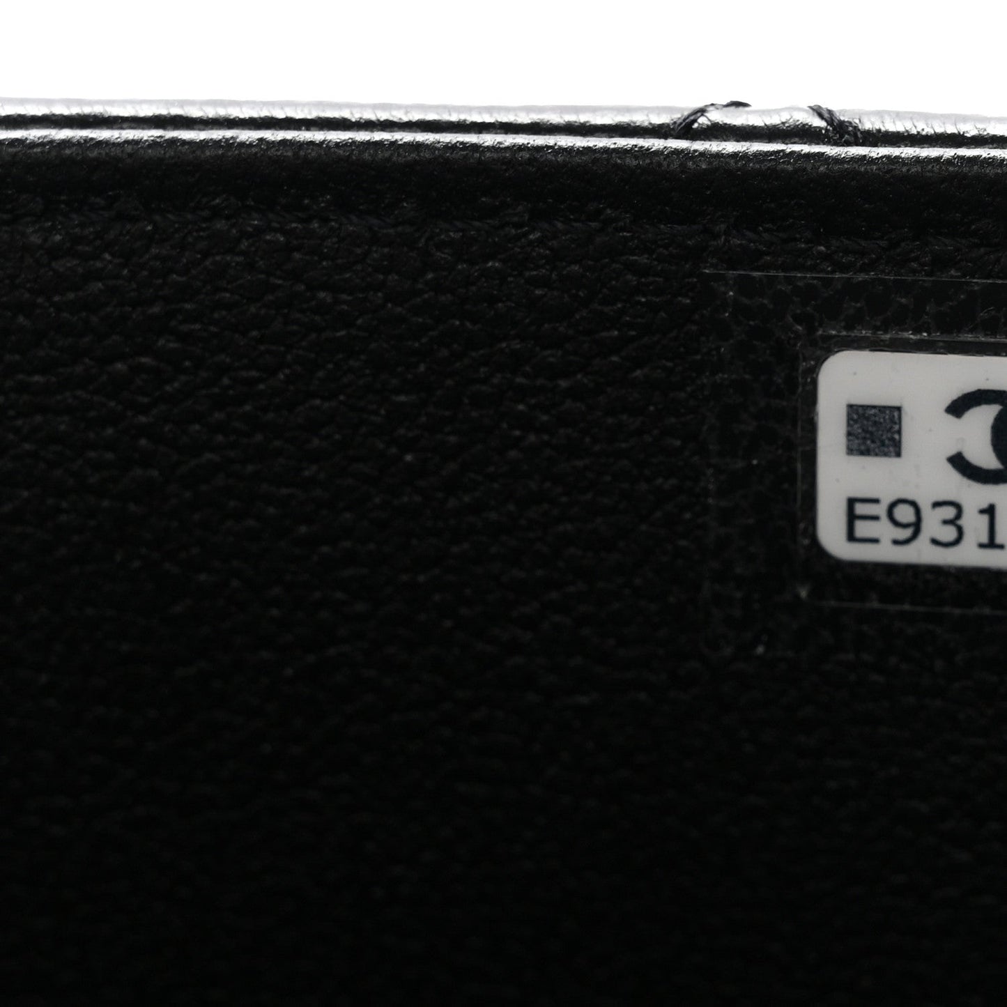 Lambskin Quilted Rectangular Phone Holder Clutch With Chain Black