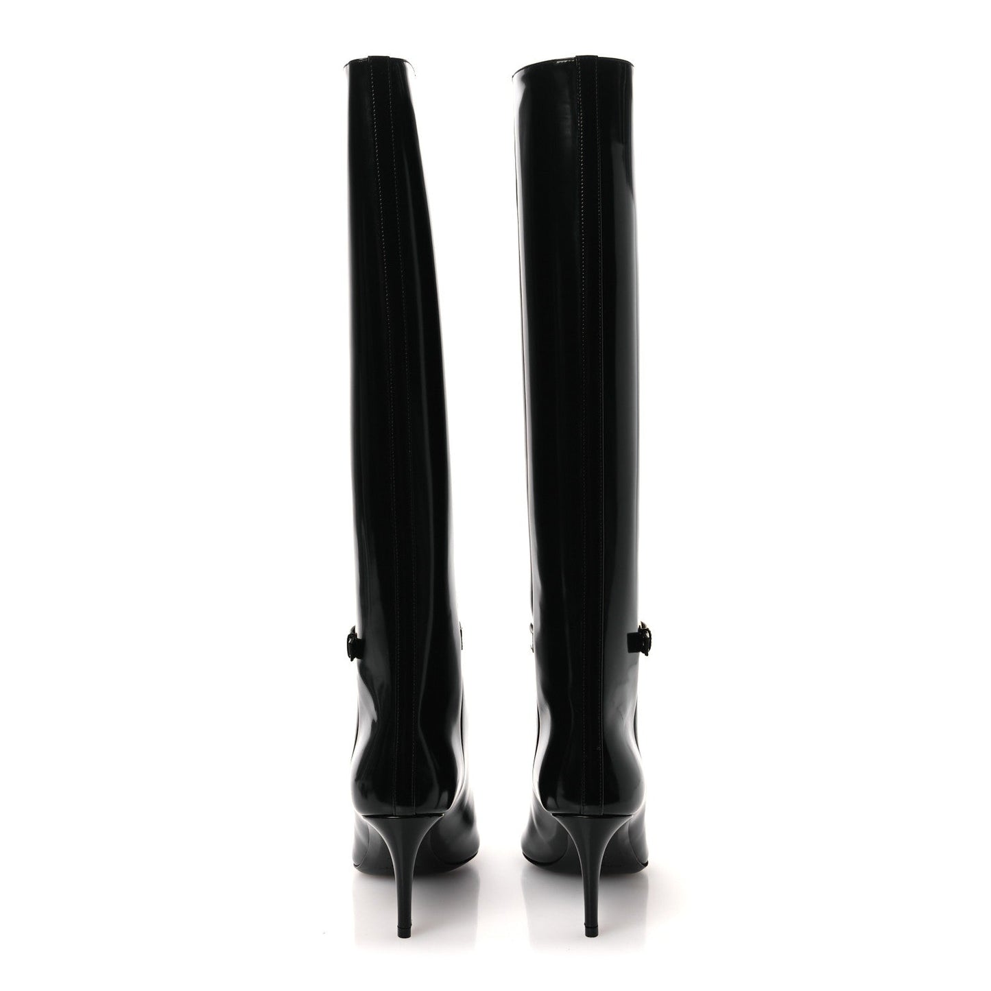 Vitello Marilyn Hacker 70mm Luz Boots 39.5 Black