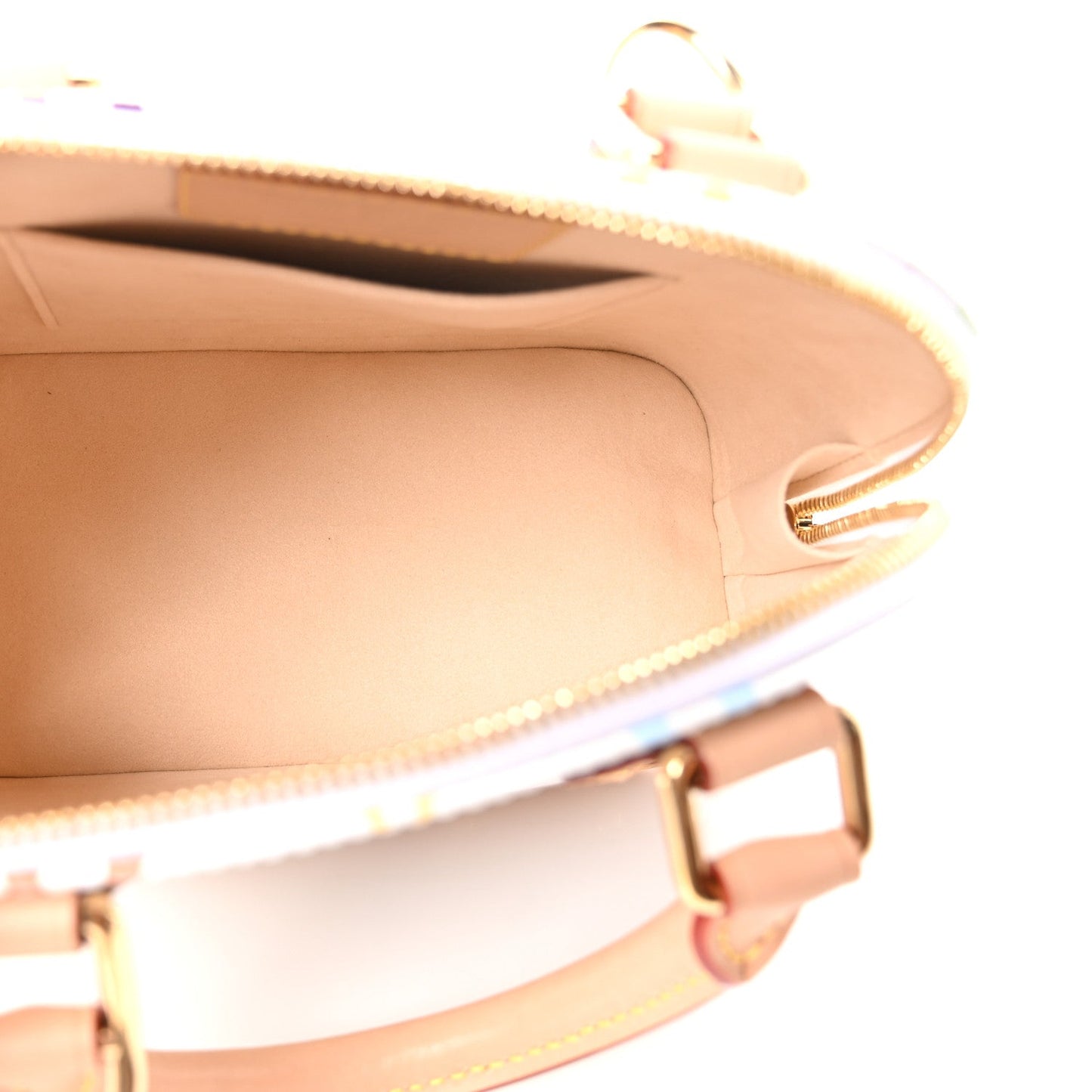 LV x TM Monogram Multicolor Alma BB White
