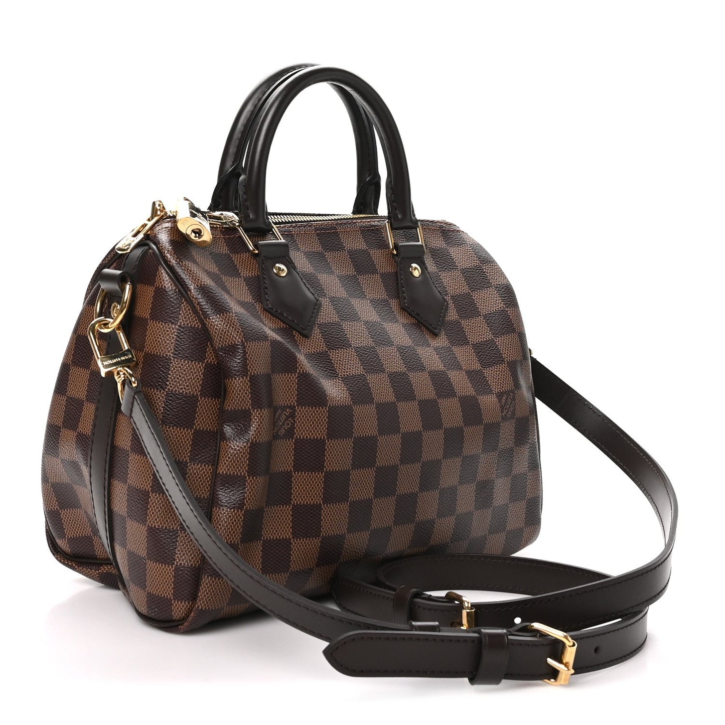 Damier Ebene Speedy Bandouliere 25