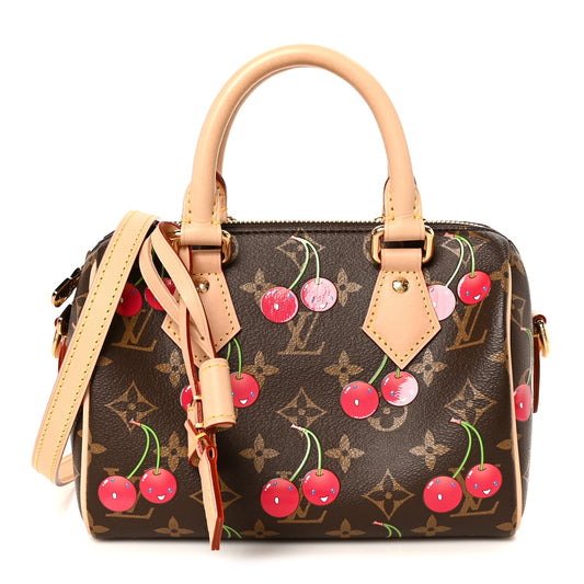 LV X TM Monogram Cerises Speedy Bandouliere 20