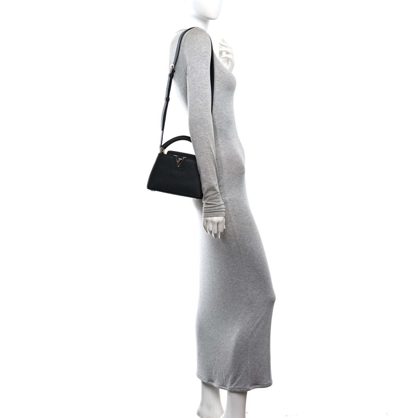 Taurillon Mini Capucines Black