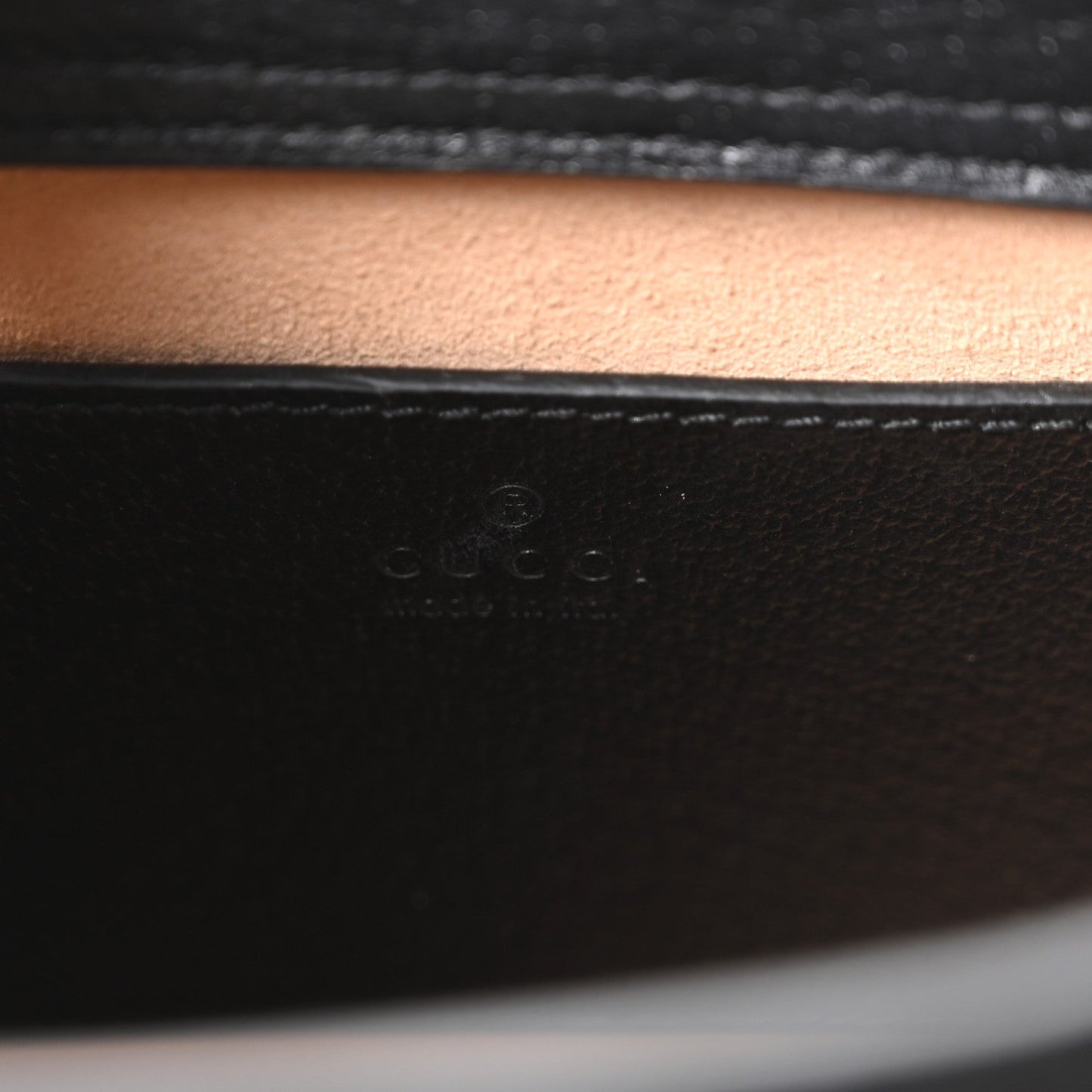 Textured Dollar Calfskin Web Mini Diana Tote Bag Black Dusty Grey