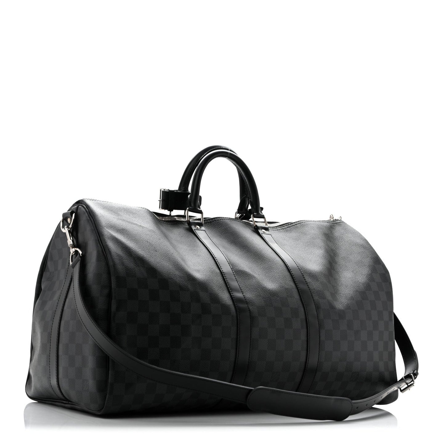 Damier Graphite Keepall Bandouliere 55