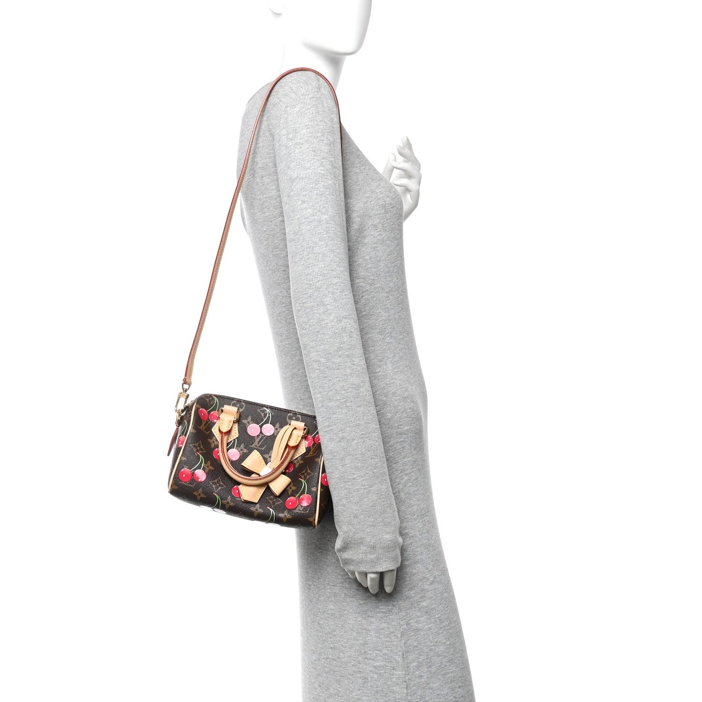 LV X TM Monogram Cerises Speedy Bandouliere 20