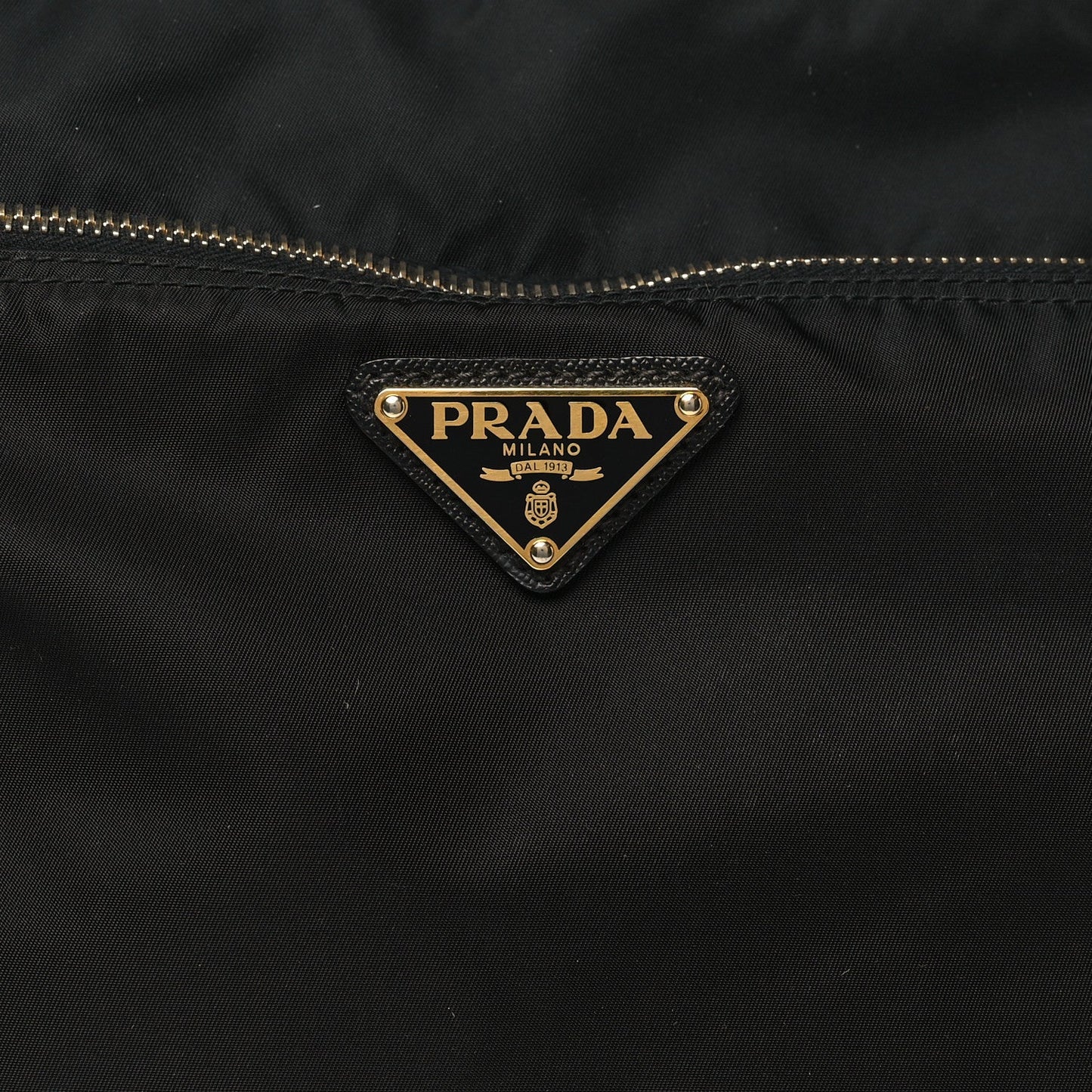 Nylon Vela Colour Messenger Bag Black