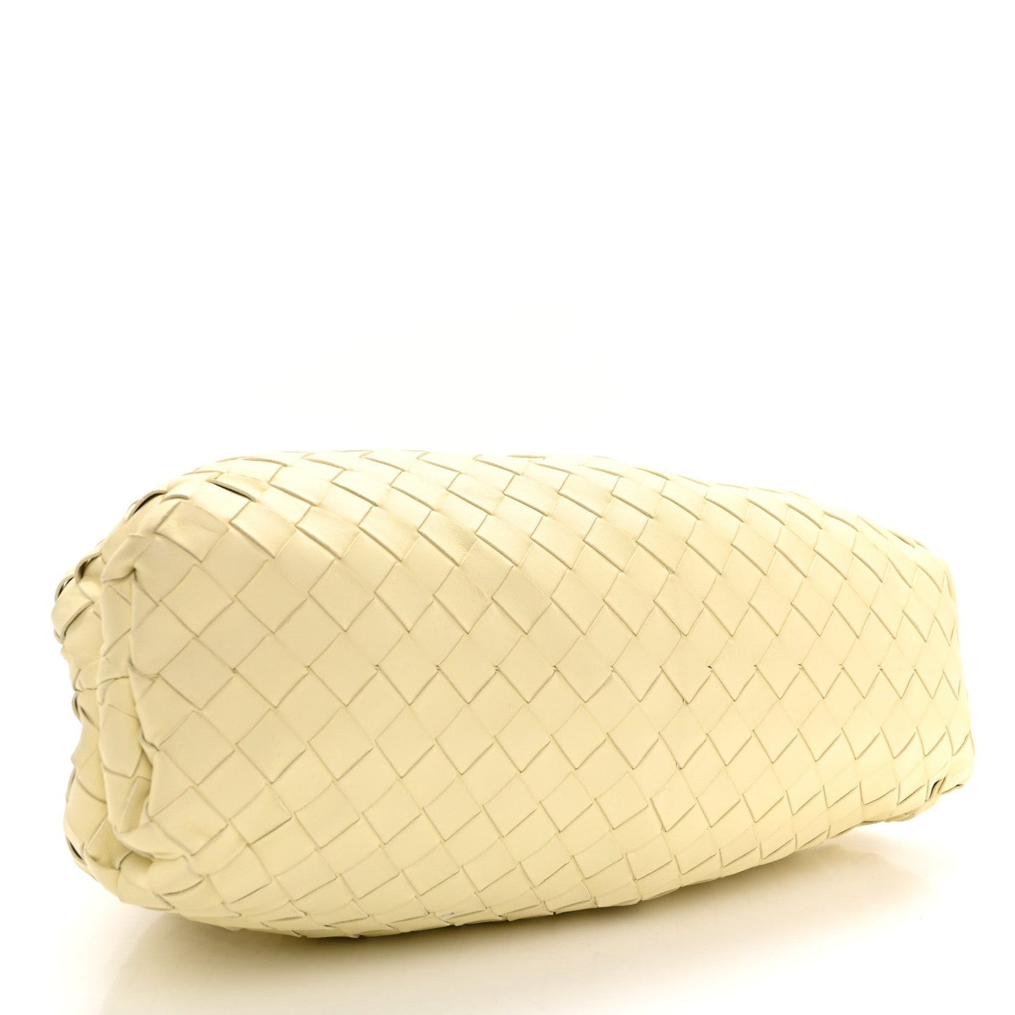 Nappa Maxi Intrecciato The Pouch Oversized Clutch Ice Cream