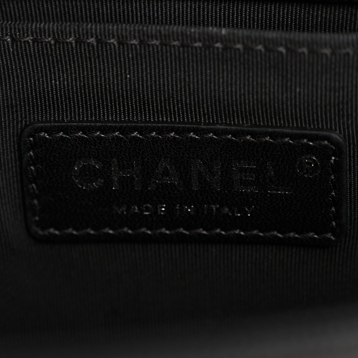 Caviar Quilted Small Boy Flap Black